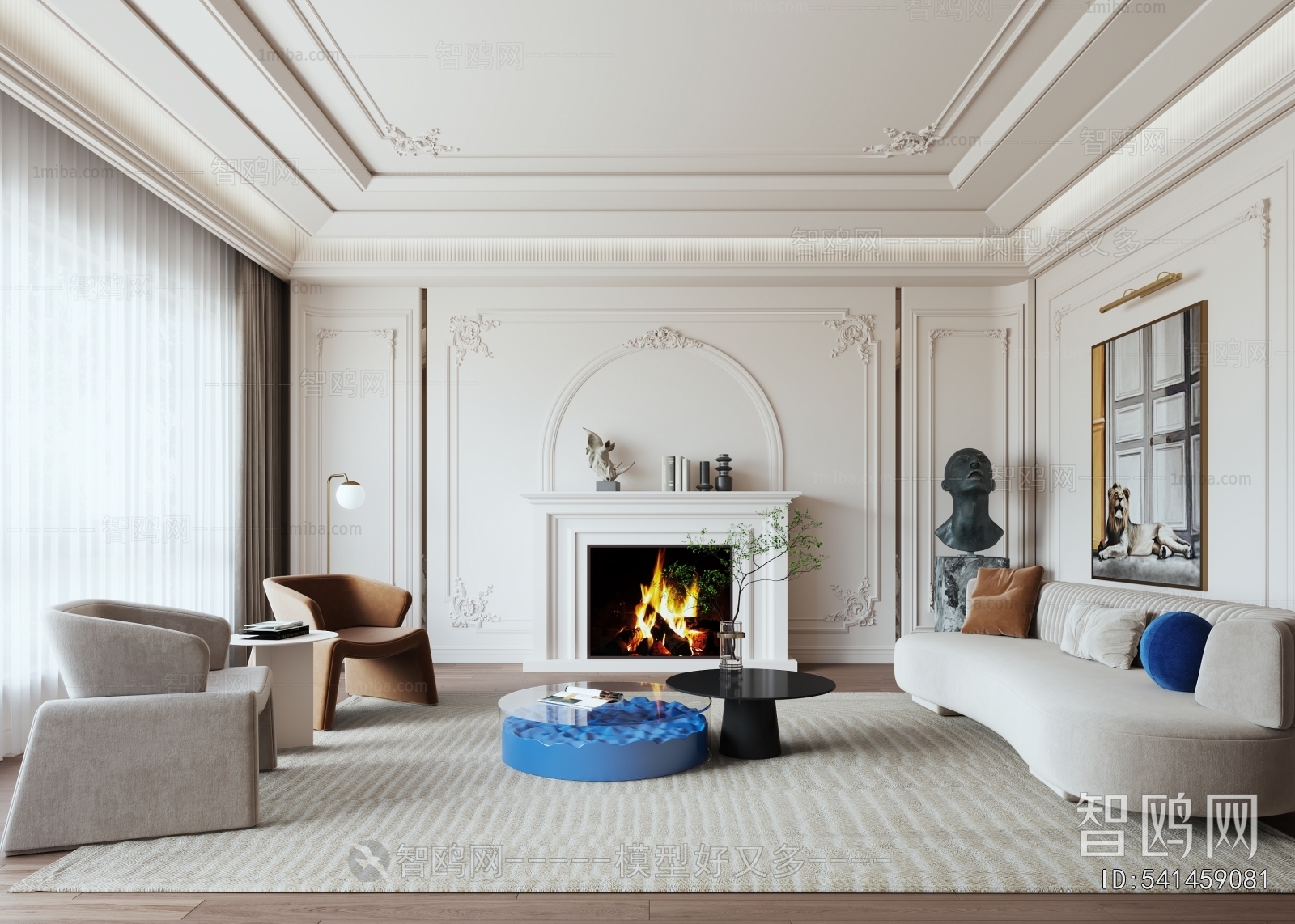 French Style A Living Room