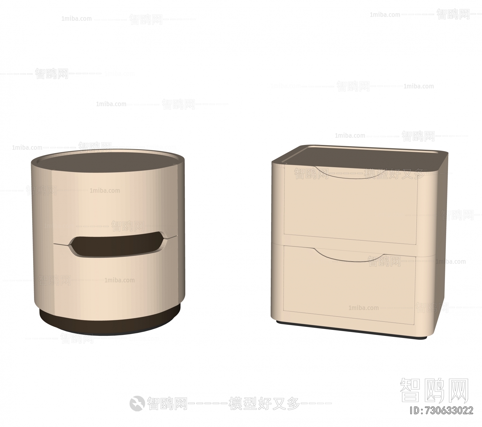 Modern Bedside Cupboard