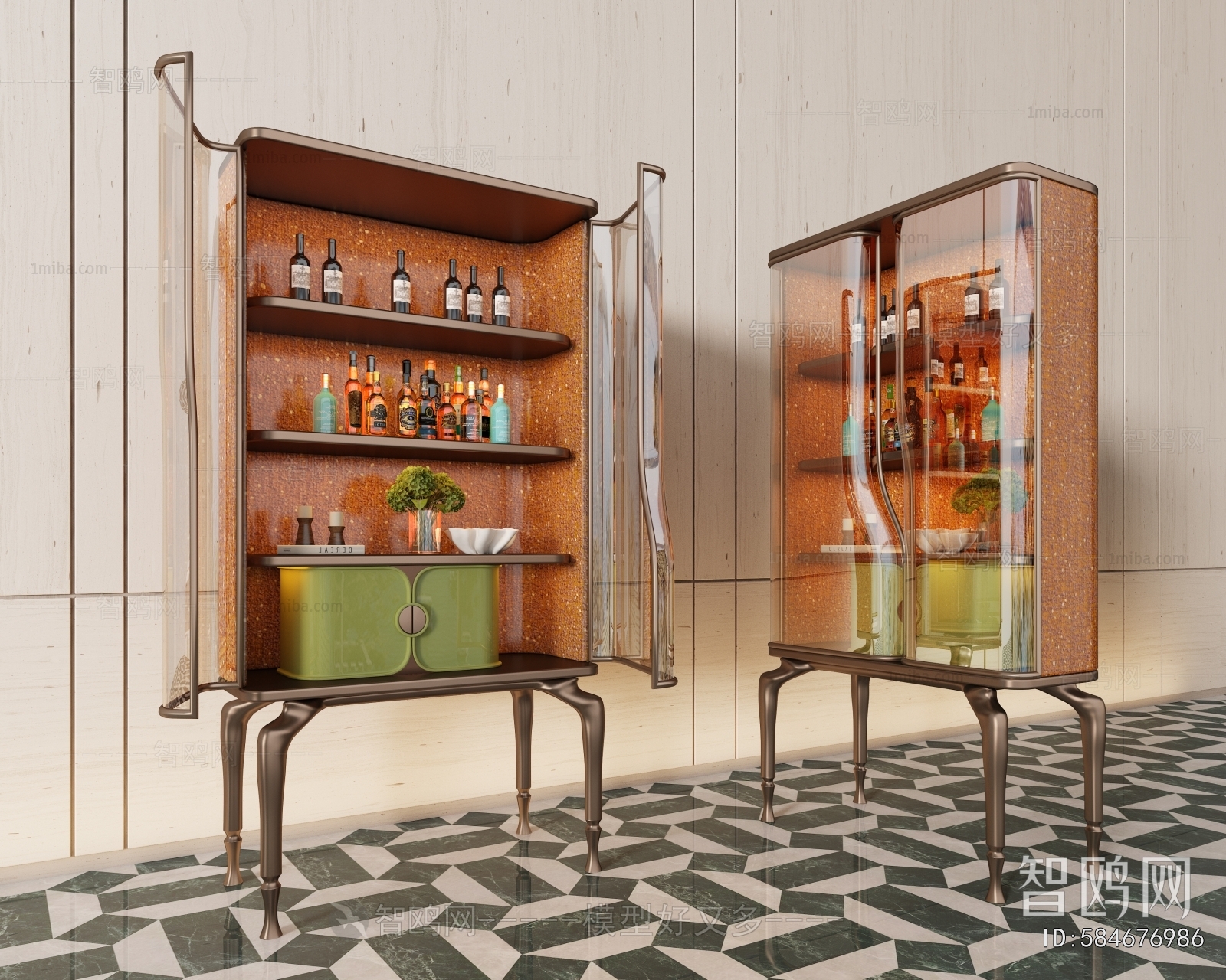 Modern Wine Cabinet