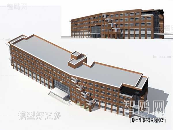 Modern Appearance Of Commercial Building