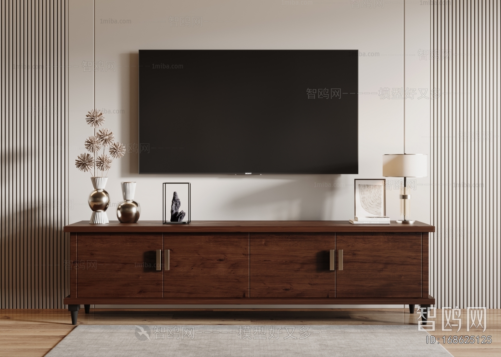 New Chinese Style TV Cabinet