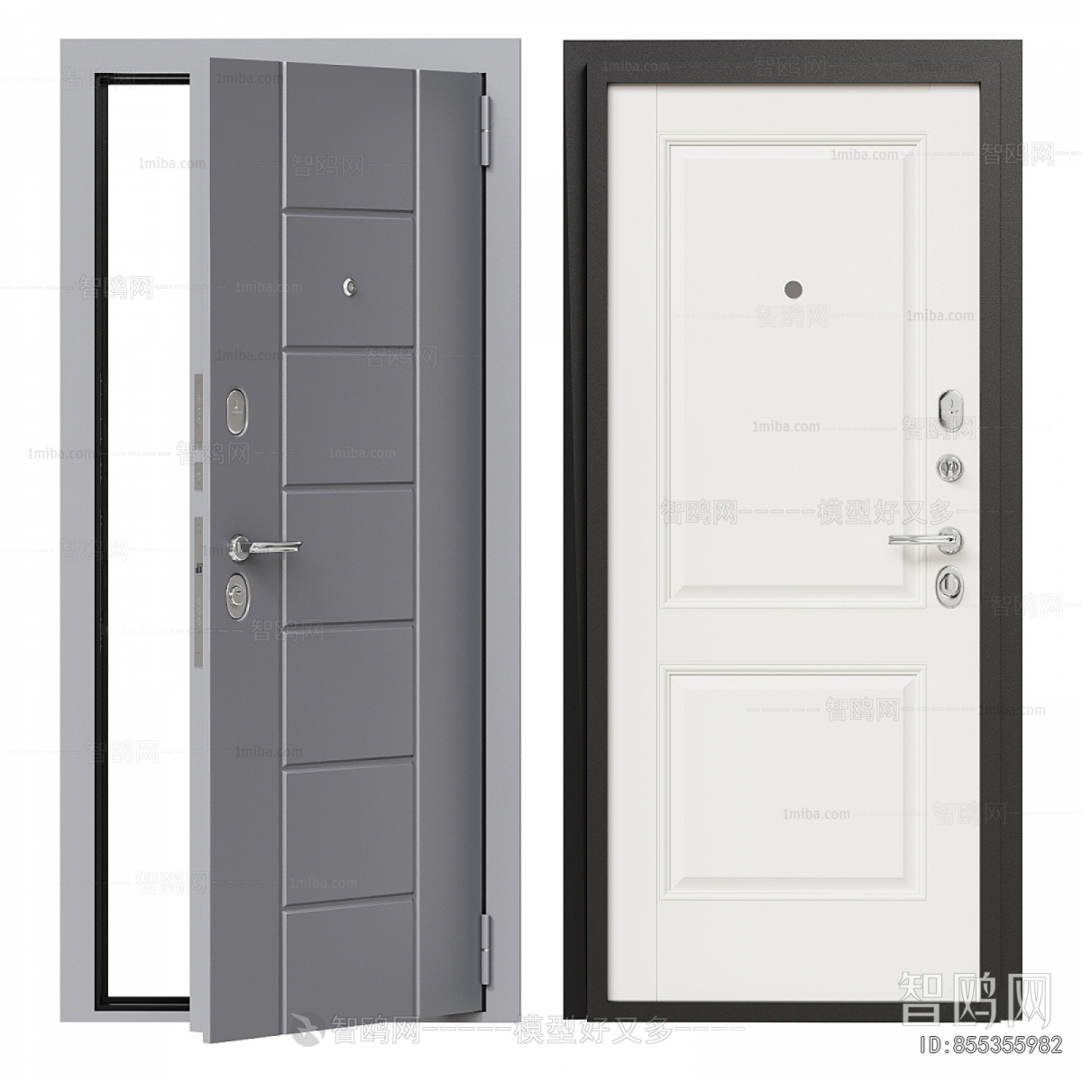 Modern Single Door
