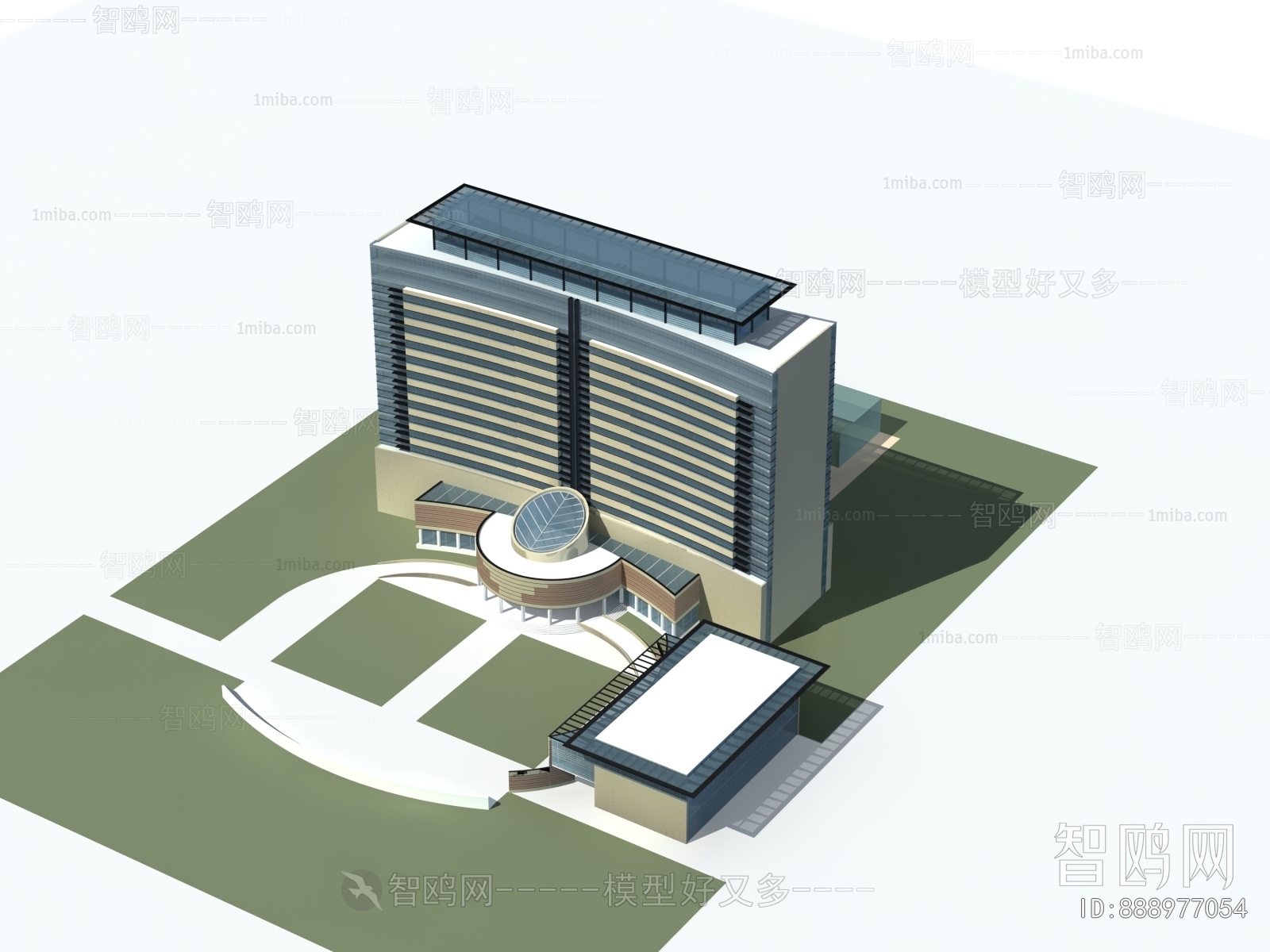 Modern Appearance Of Commercial Building