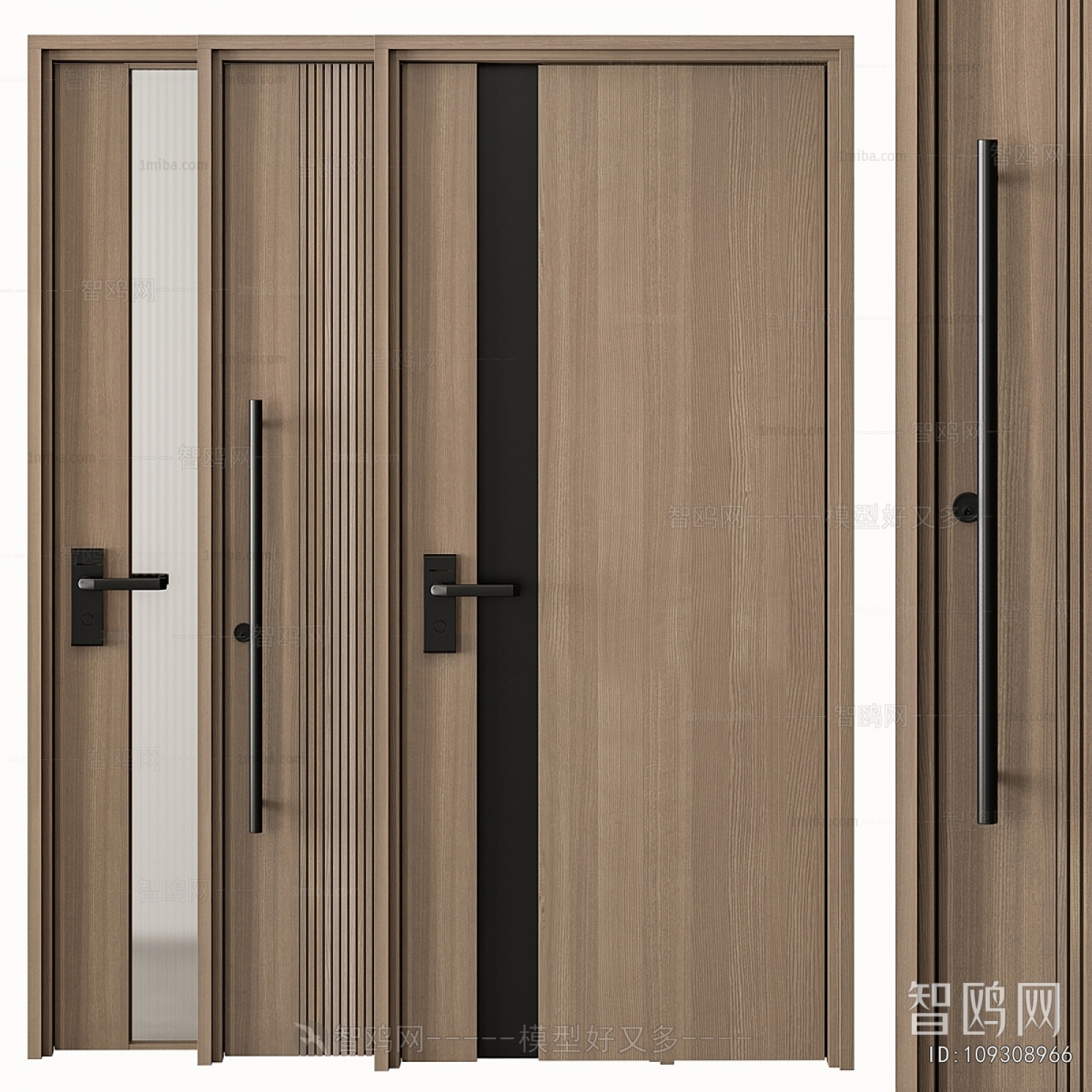 Modern Single Door