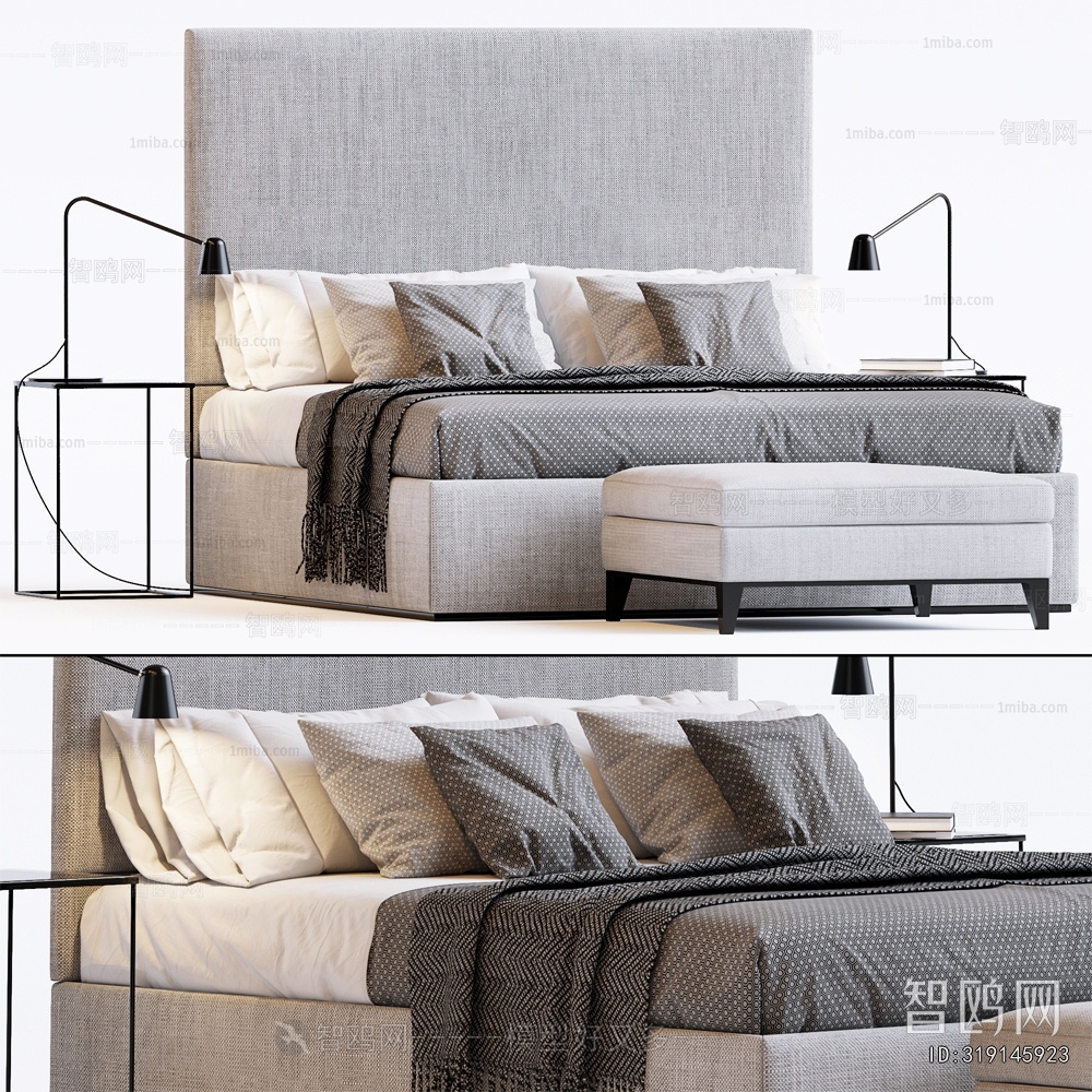 Modern Double Bed