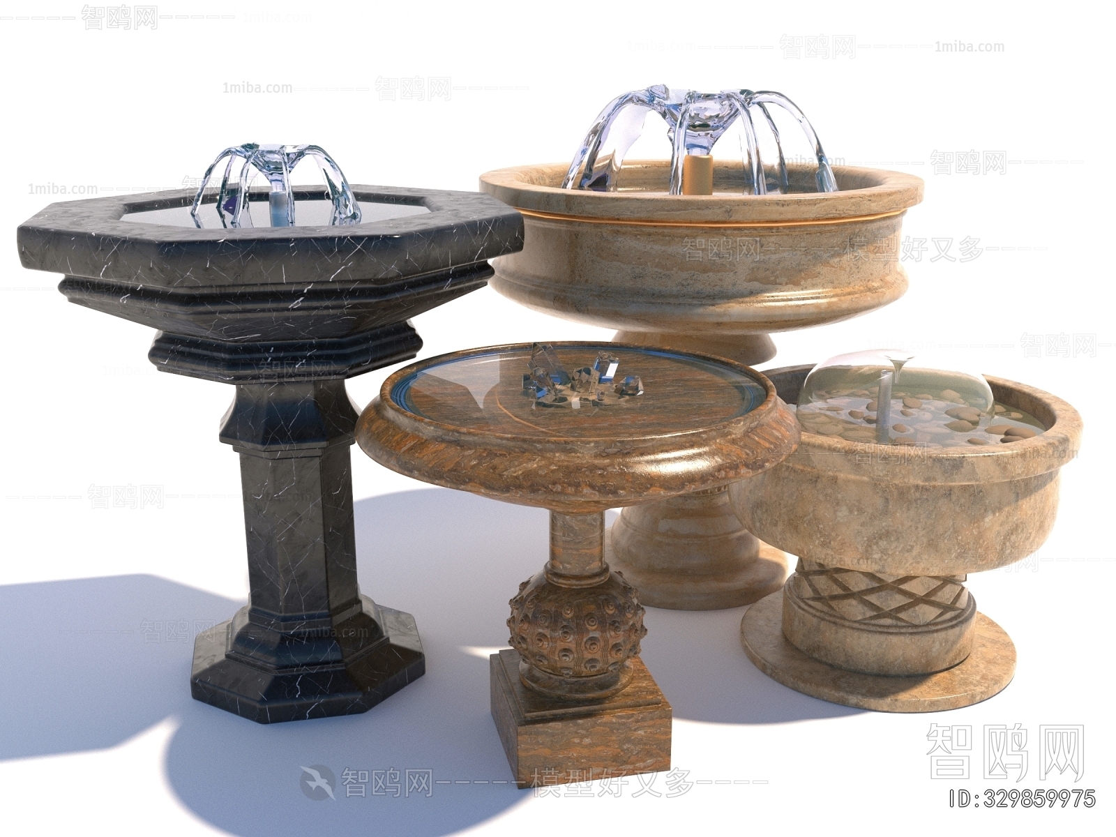 Modern Rockery Waterscape