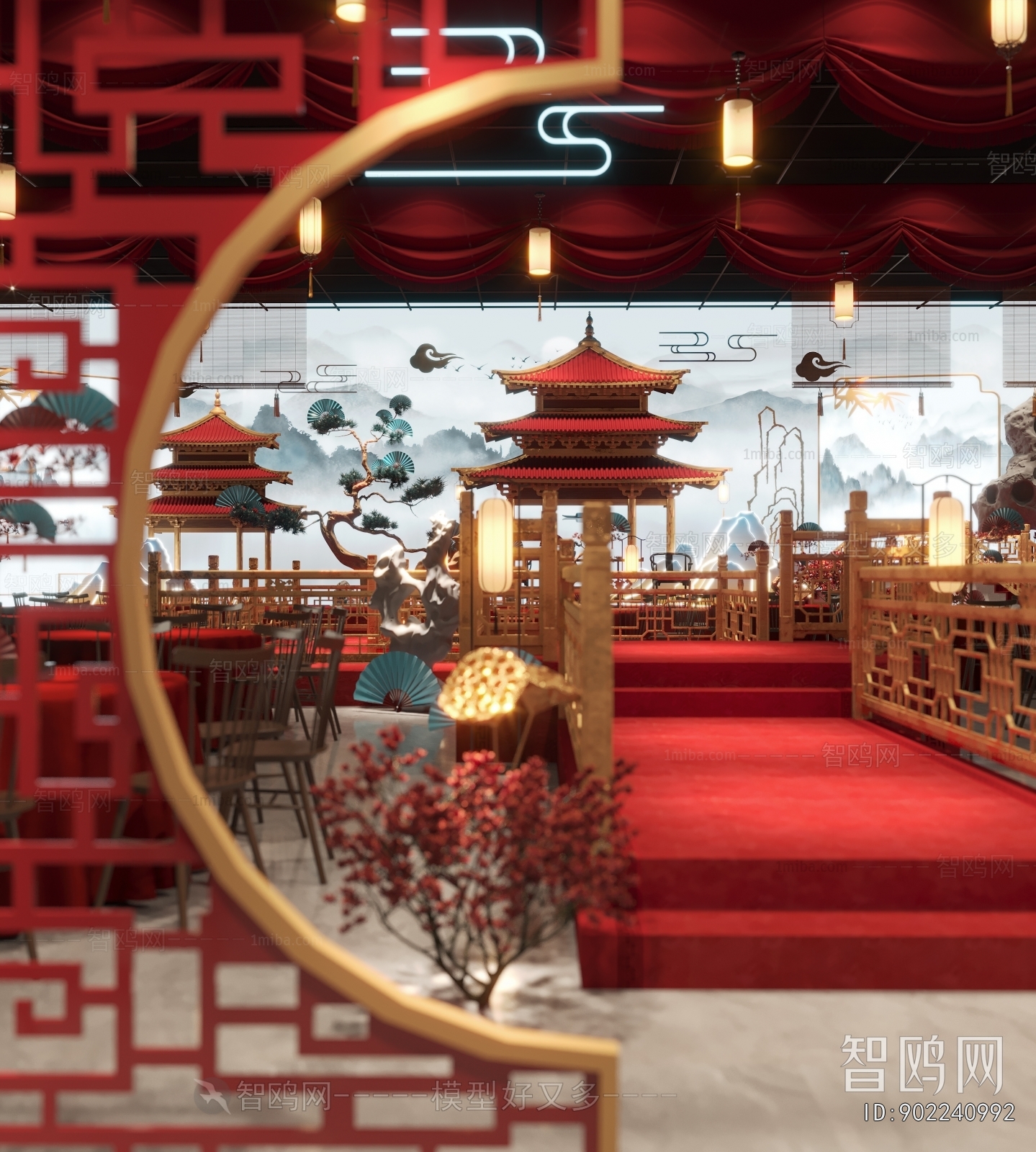 Chinese Style Banquet Hall