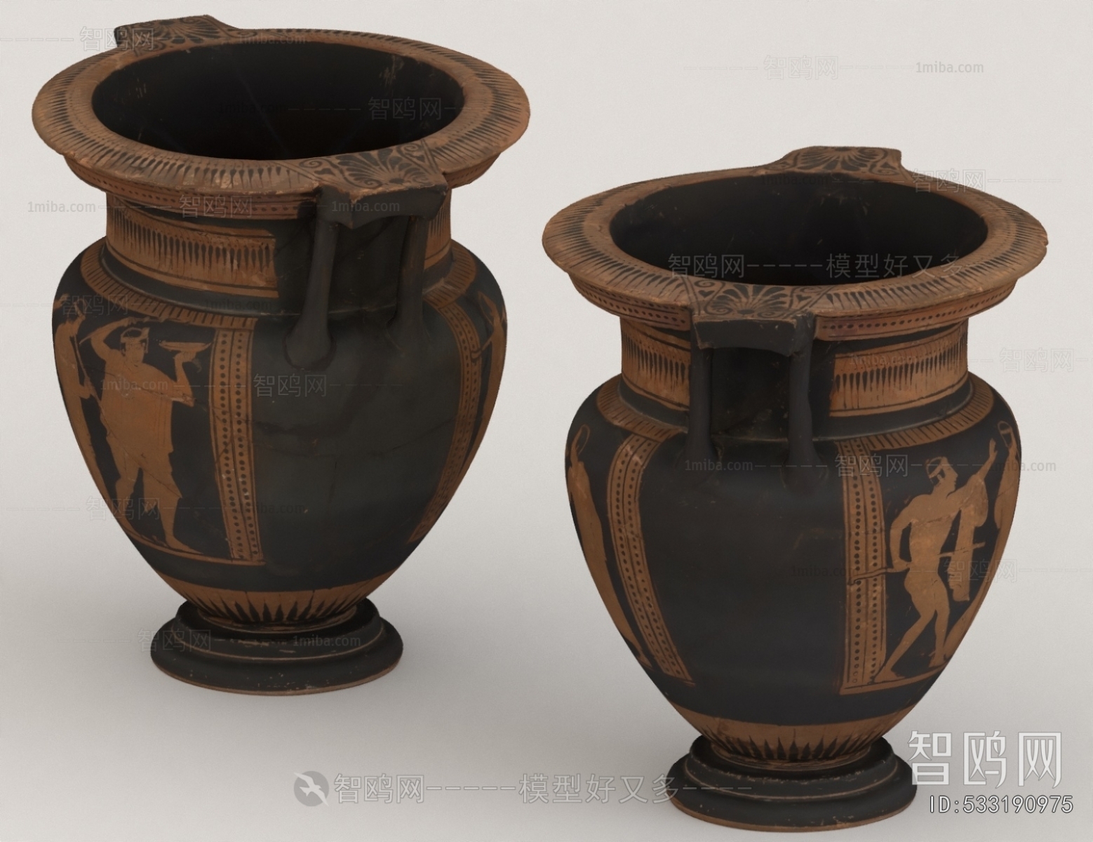 Wabi-sabi Style Clay Pot