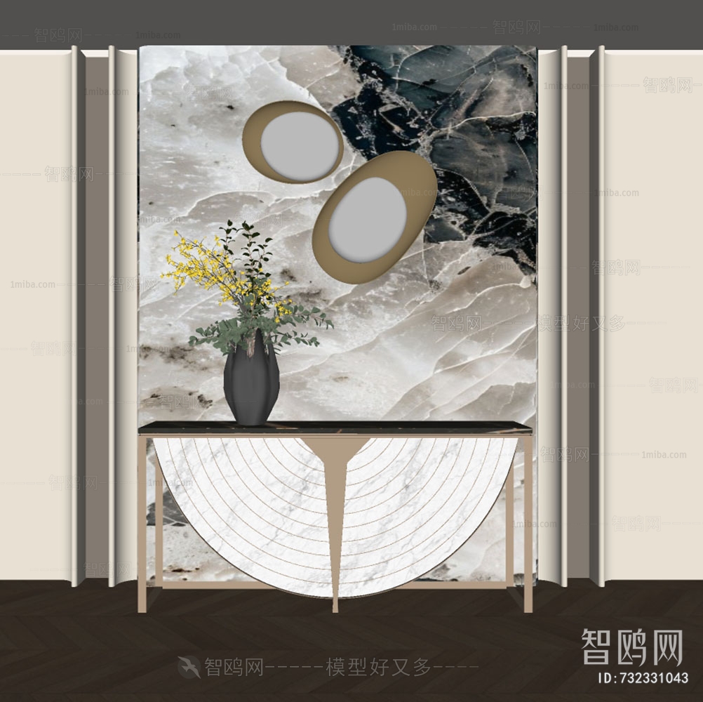 Modern Entrance Cabinet