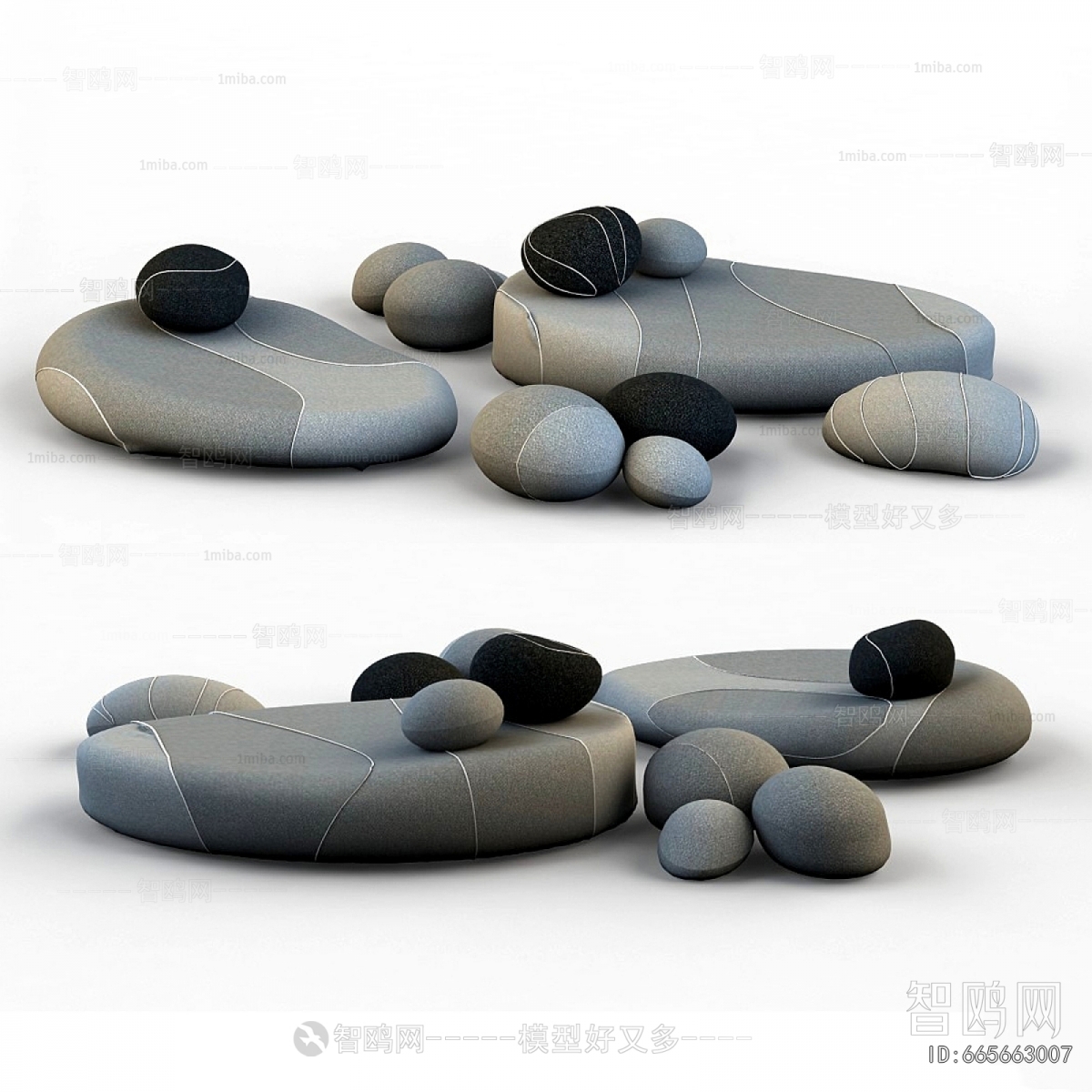 Modern Multi Person Sofa