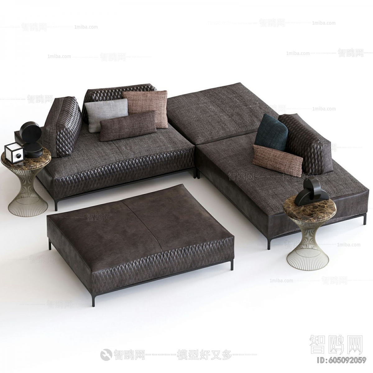 Modern Multi Person Sofa