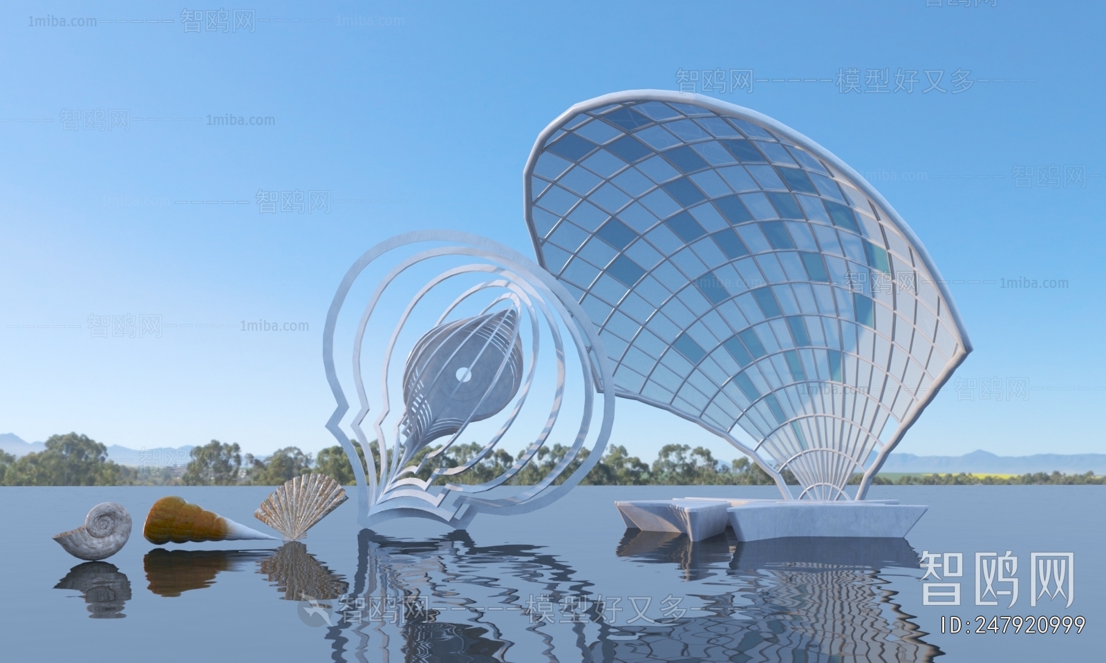 Modern Sculpture Sketch