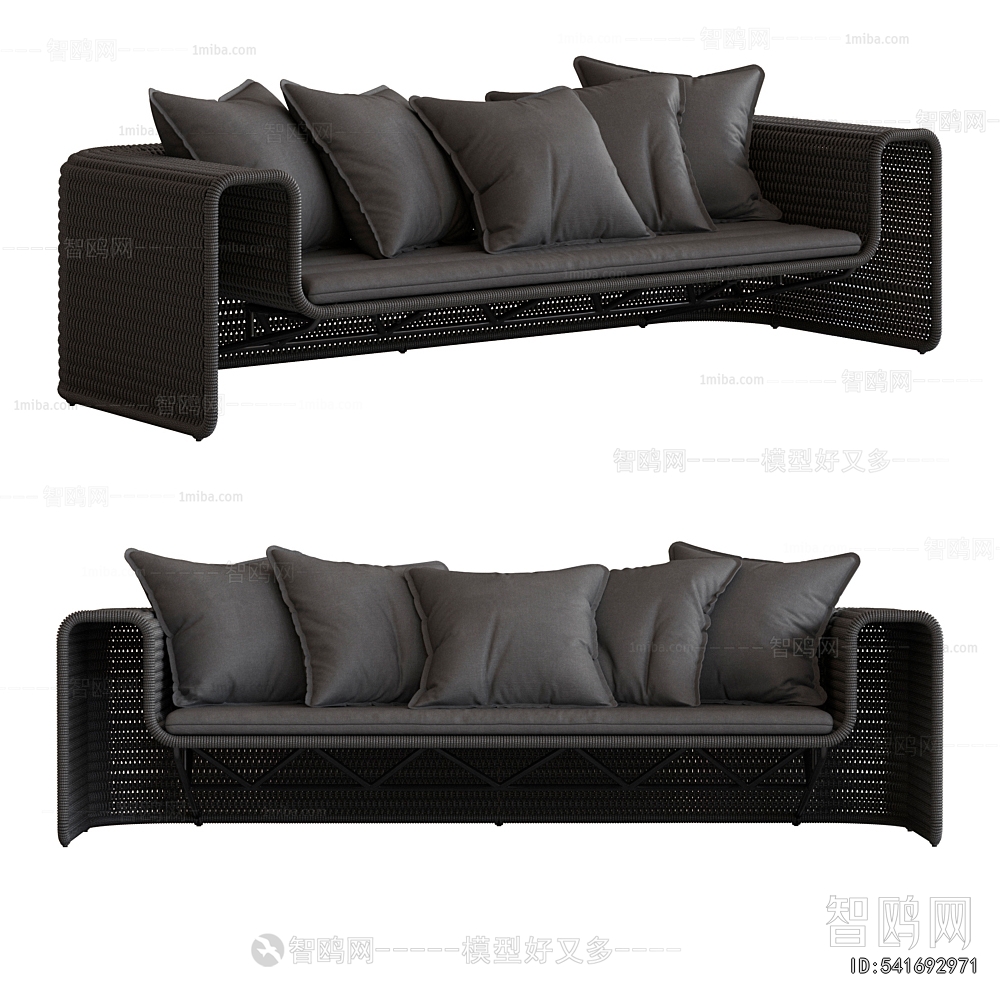 Modern Multi Person Sofa