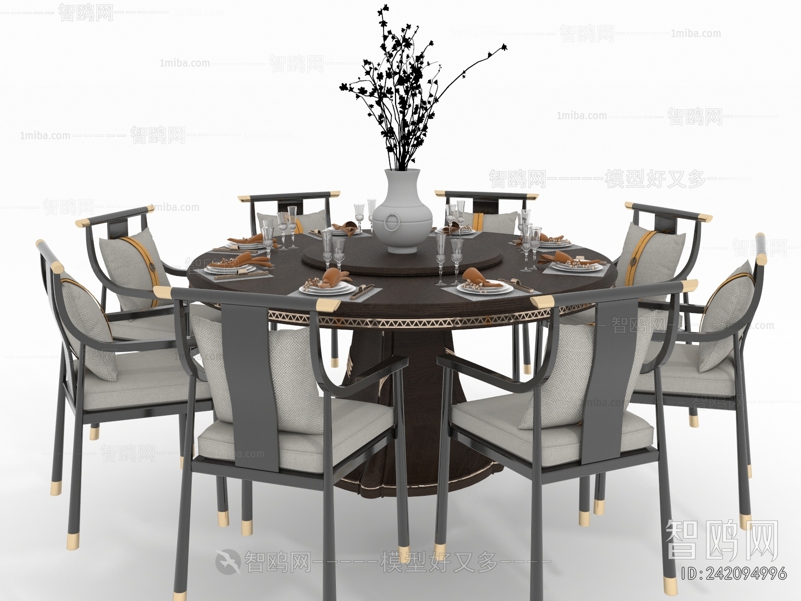 New Chinese Style Dining Table And Chairs