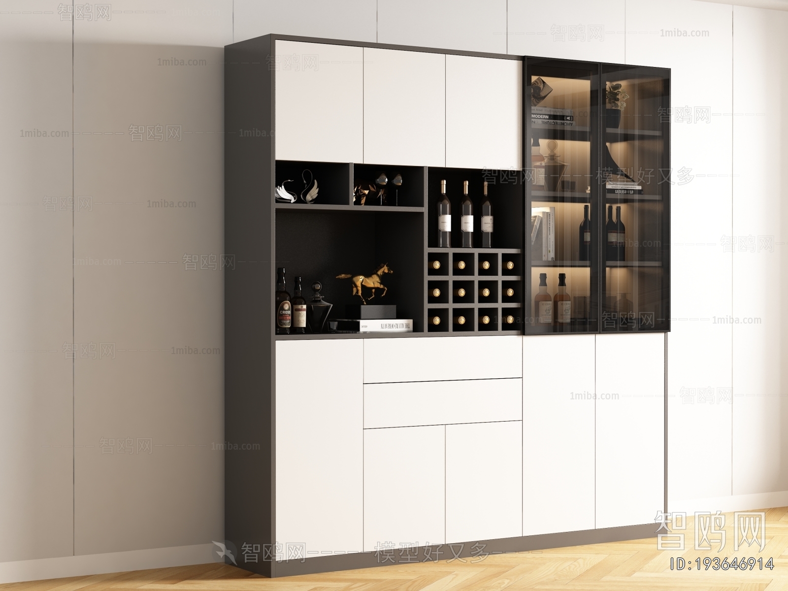 Modern Wine Cabinet