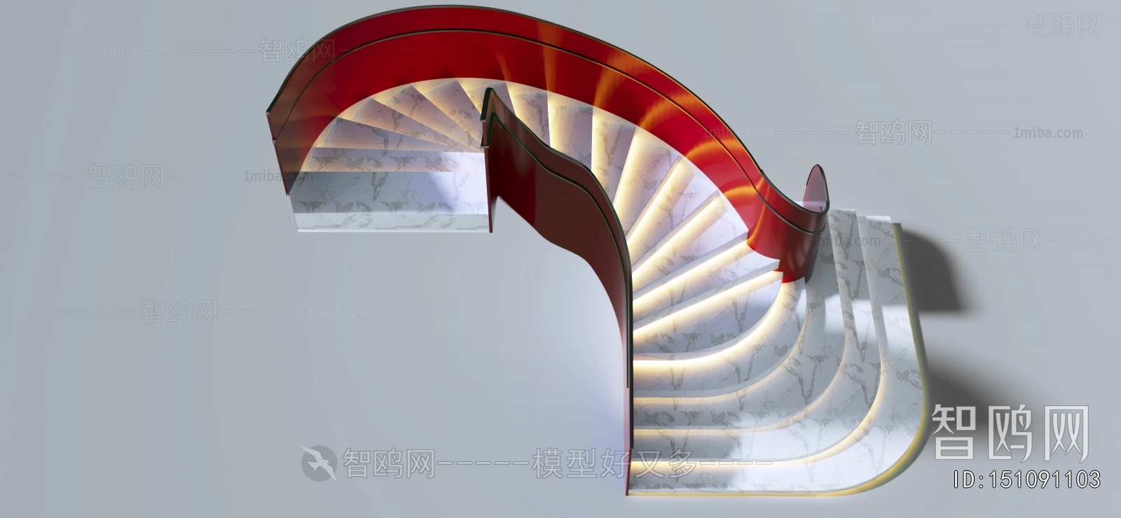 Modern Rotating Staircase