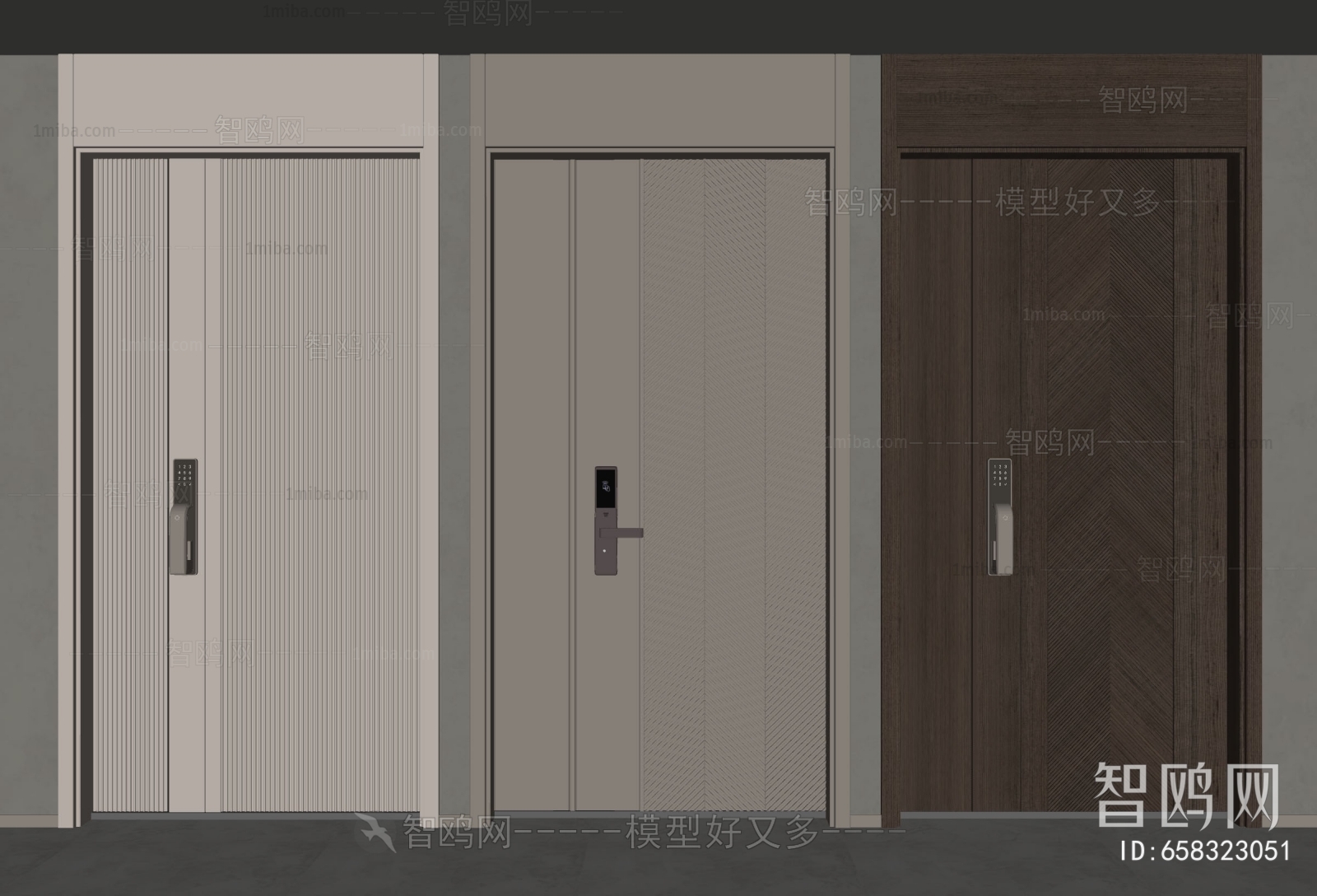 Modern Entrance Door