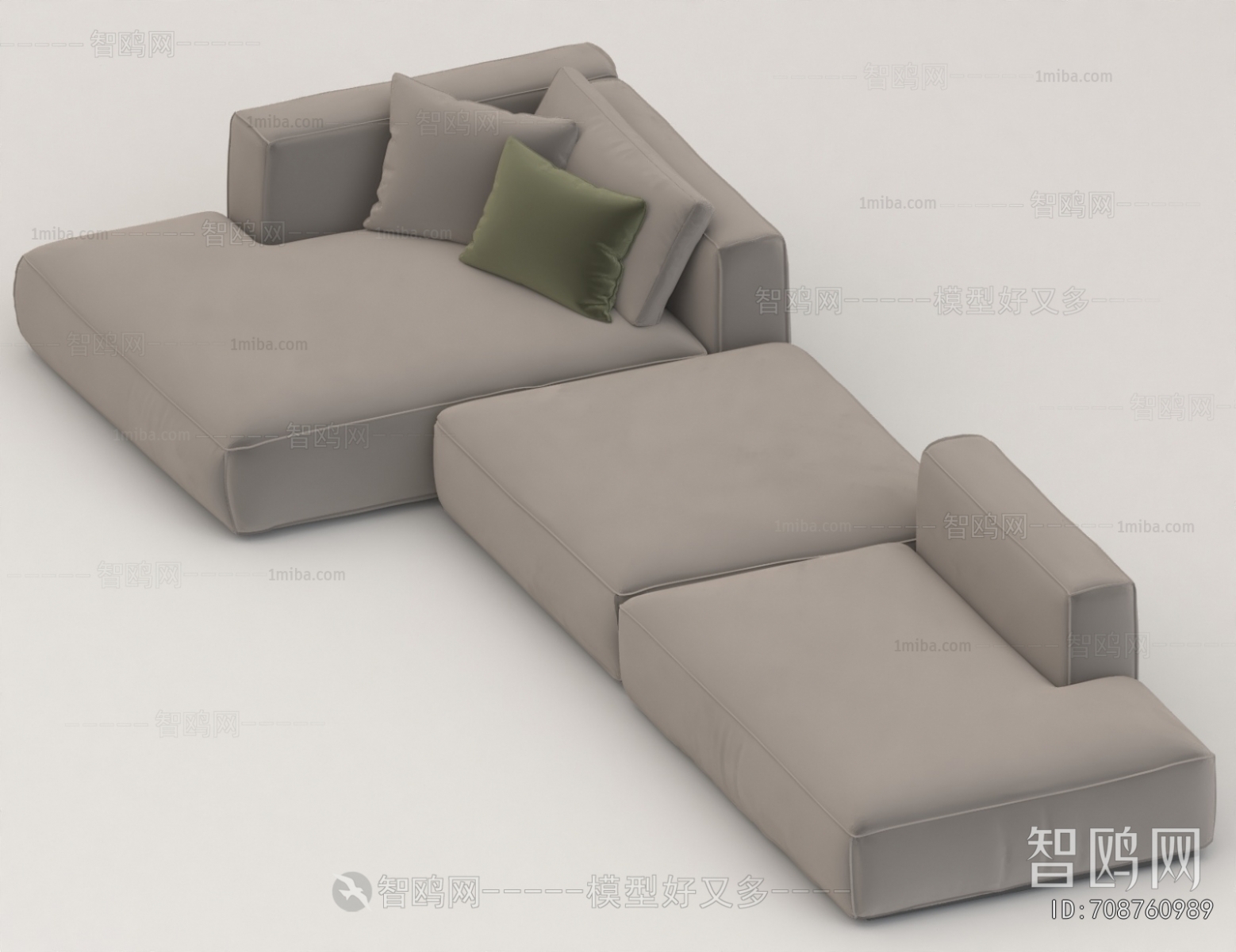 Modern Multi Person Sofa