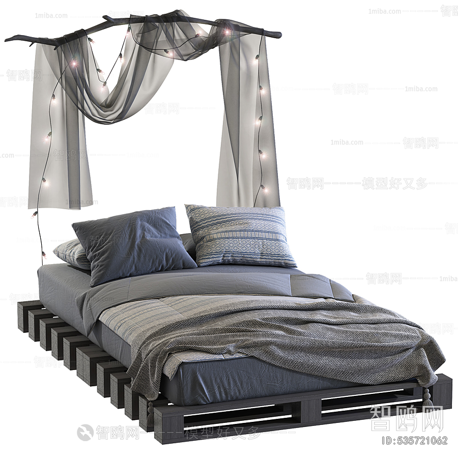 Modern Double Bed