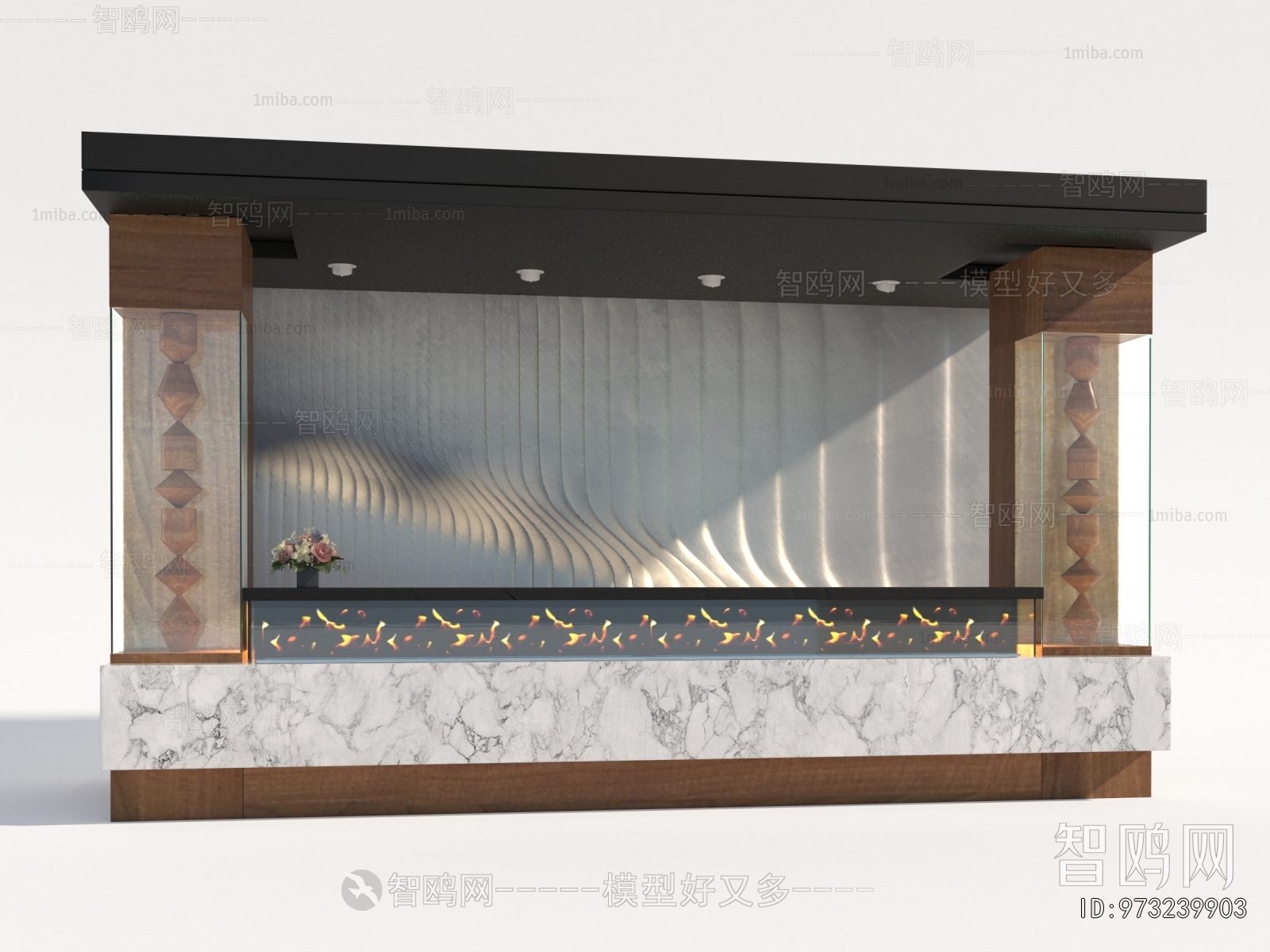 Modern Reception Desk