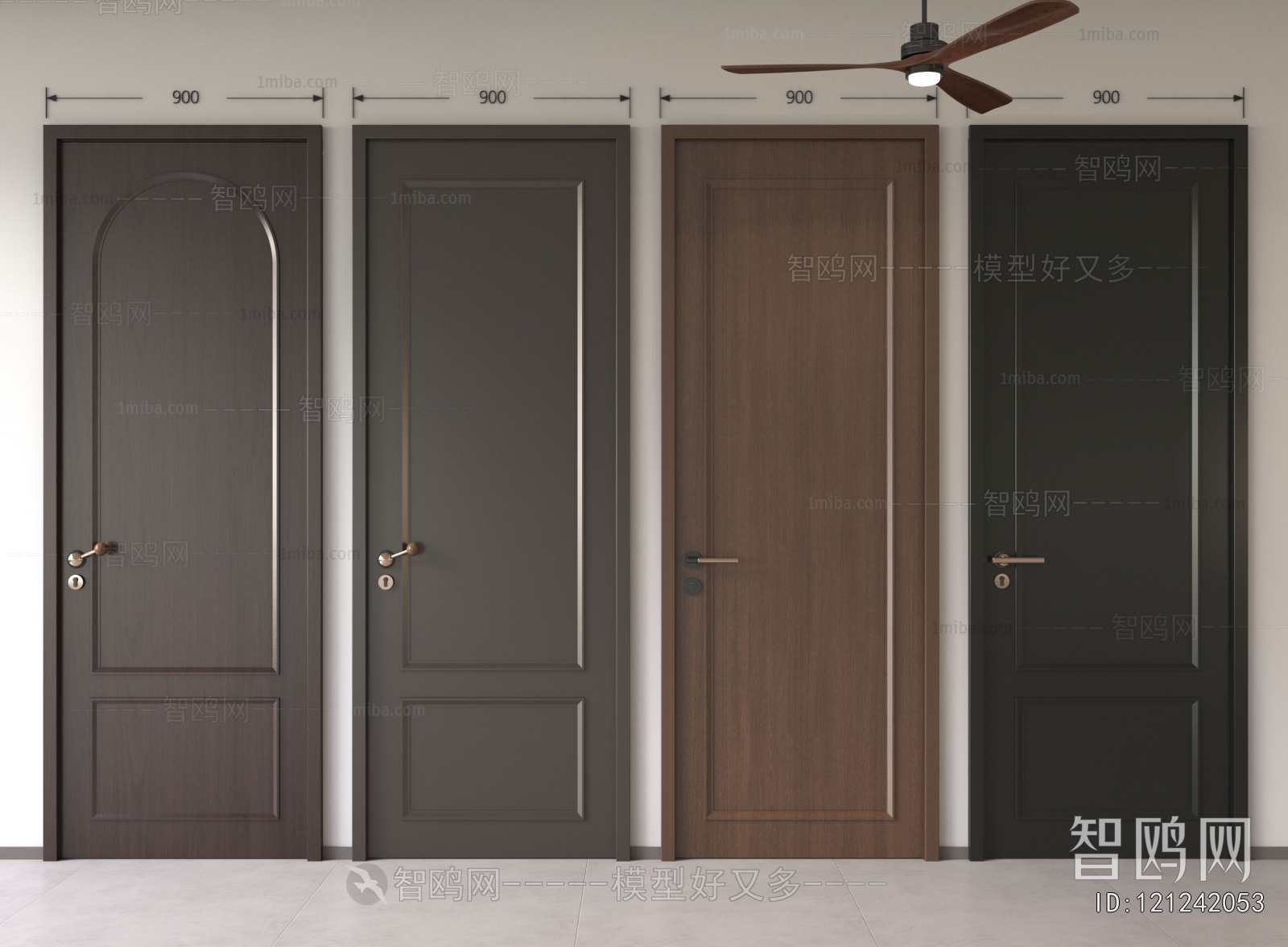 Modern Single Door