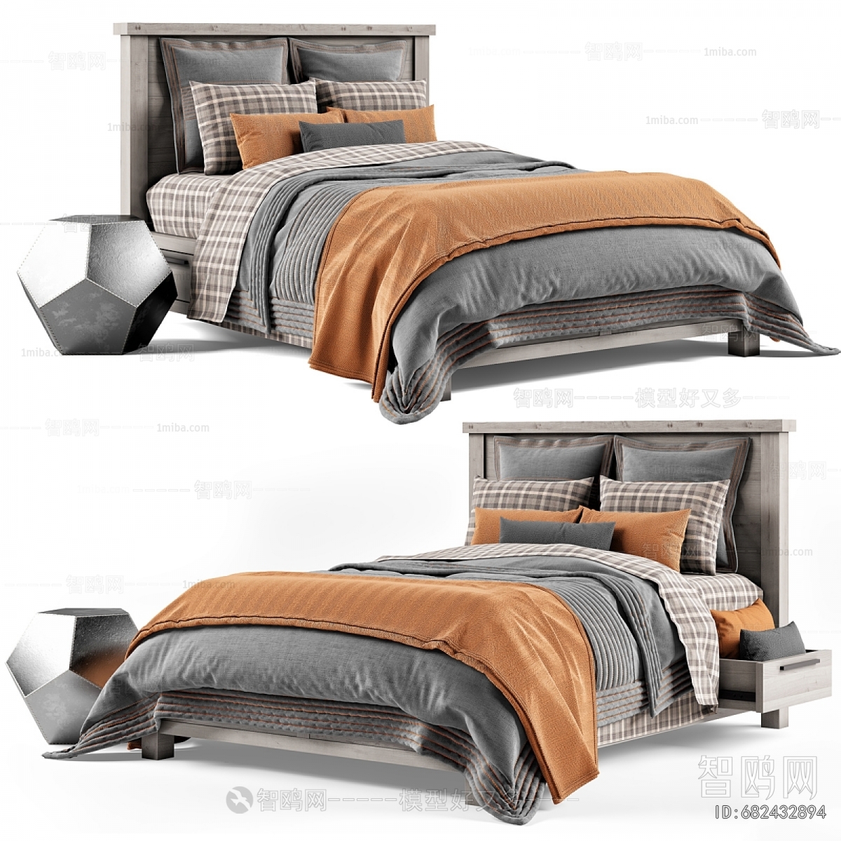Modern Double Bed