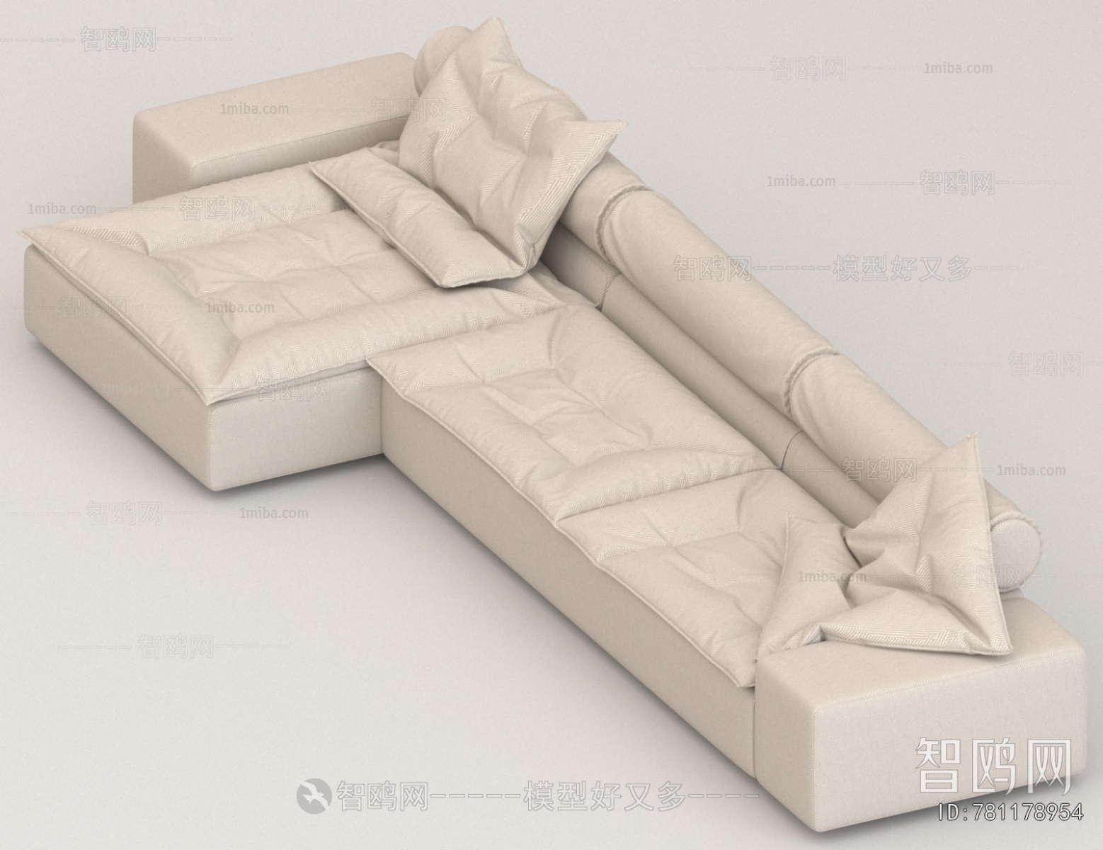 Modern Multi Person Sofa