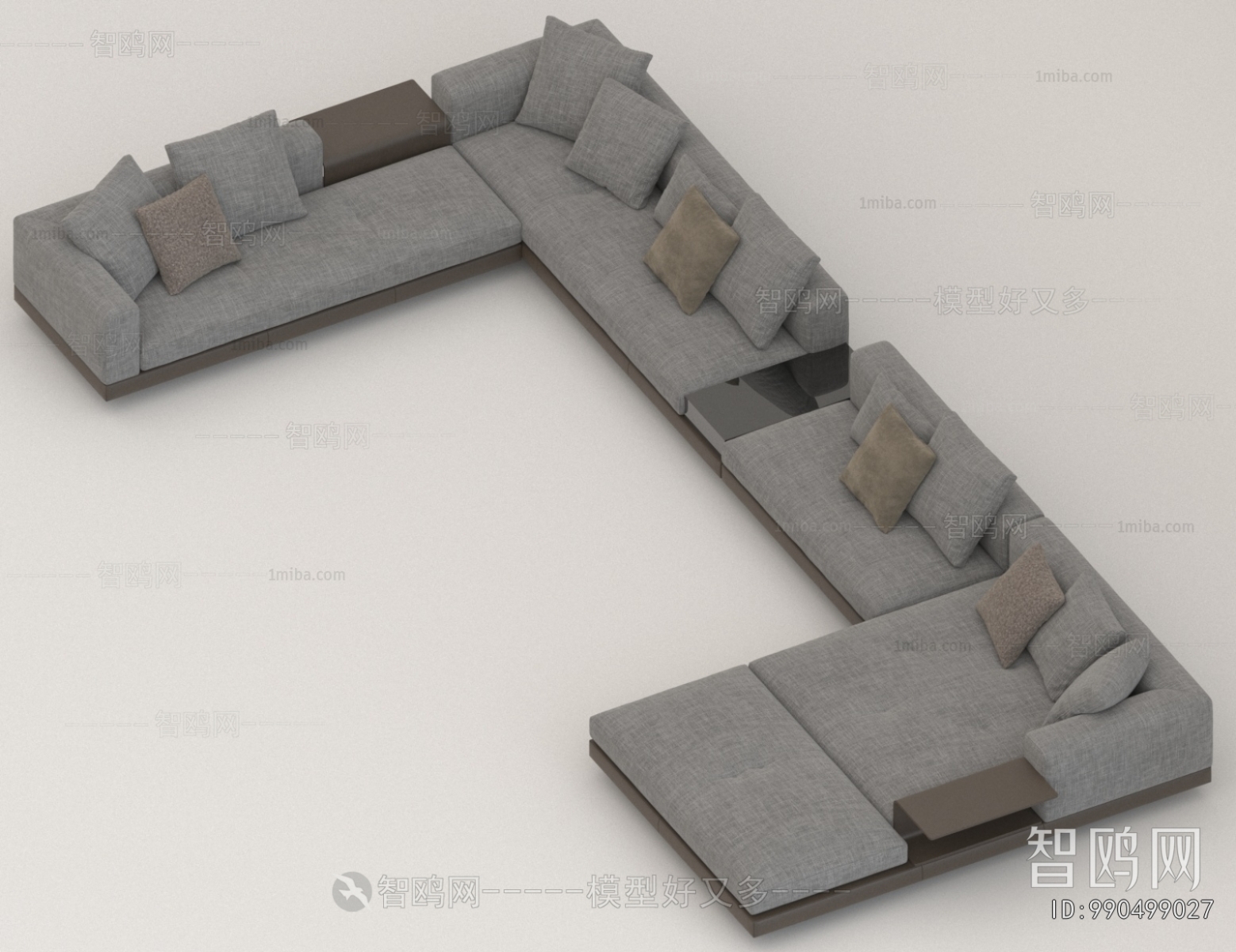 Modern Multi Person Sofa