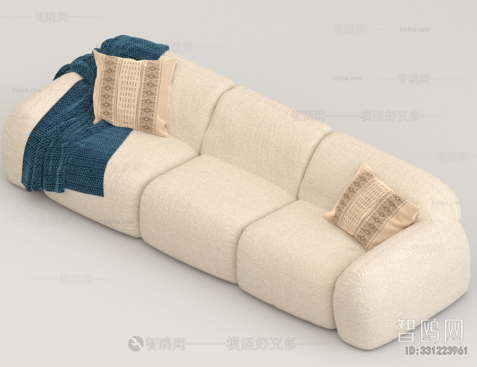 Modern Multi Person Sofa