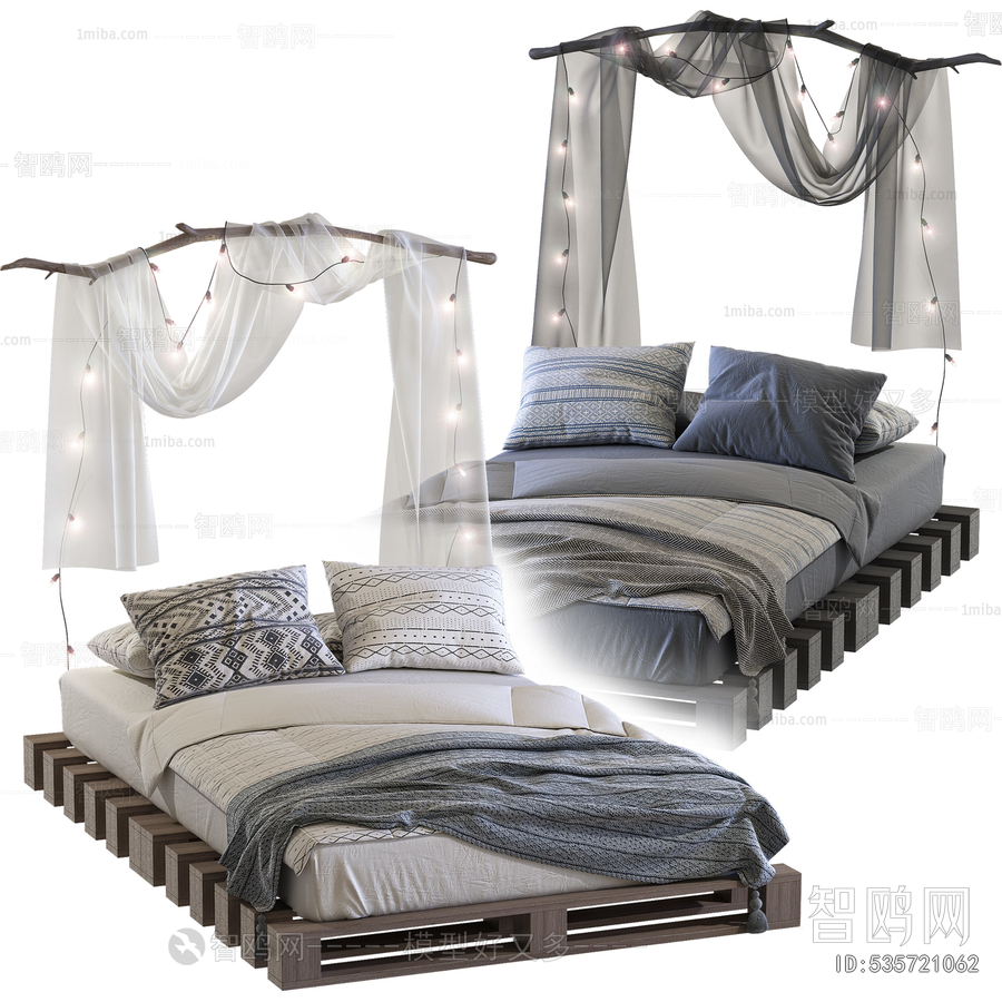 Modern Double Bed