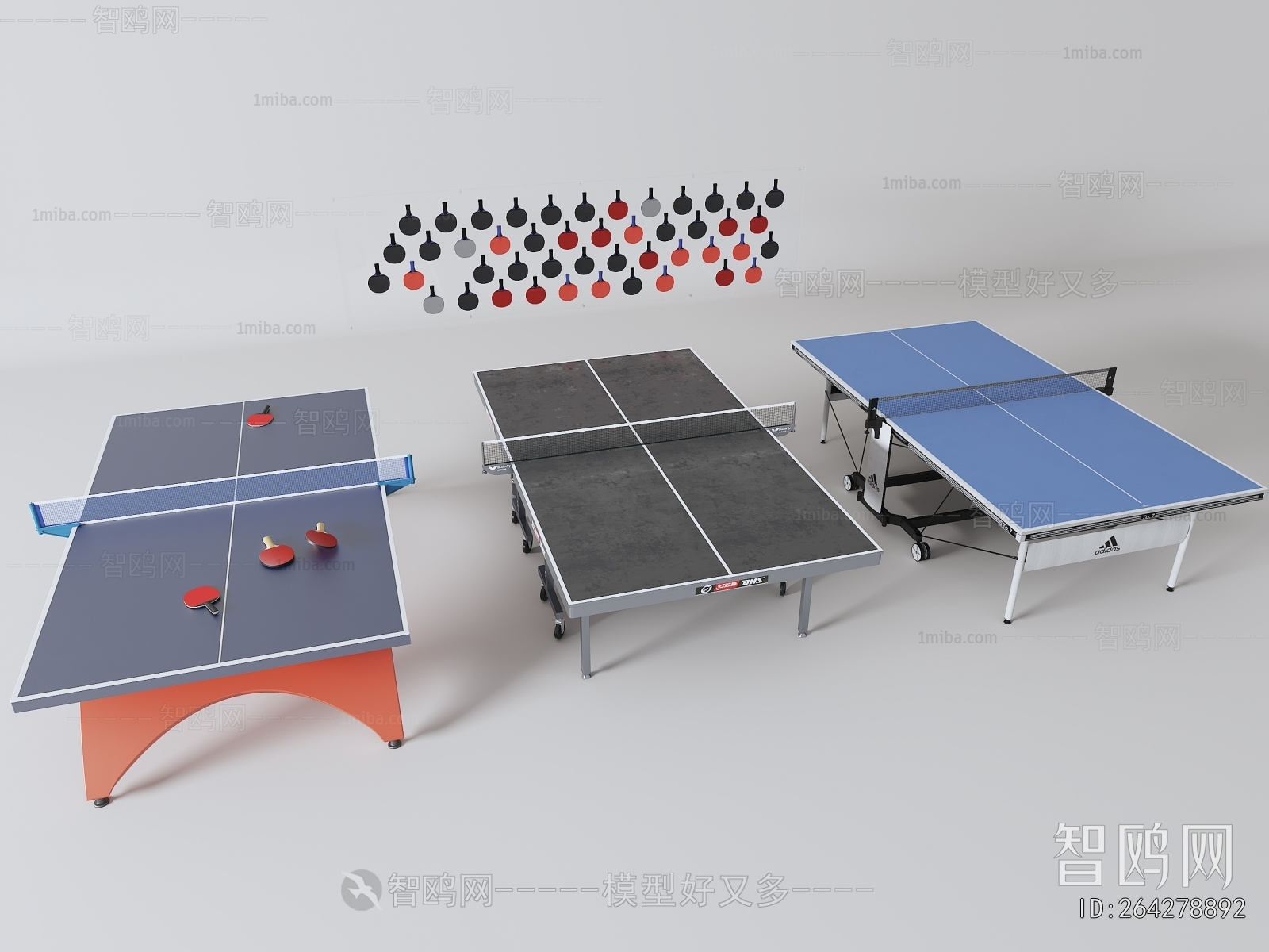 Modern Table-tennis Table