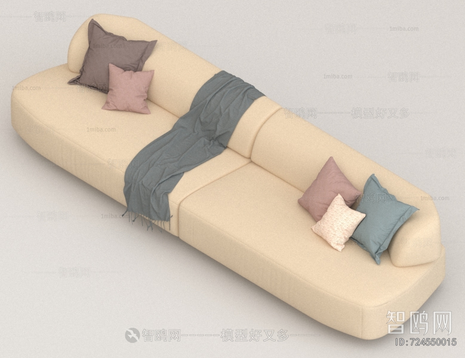 Modern Multi Person Sofa