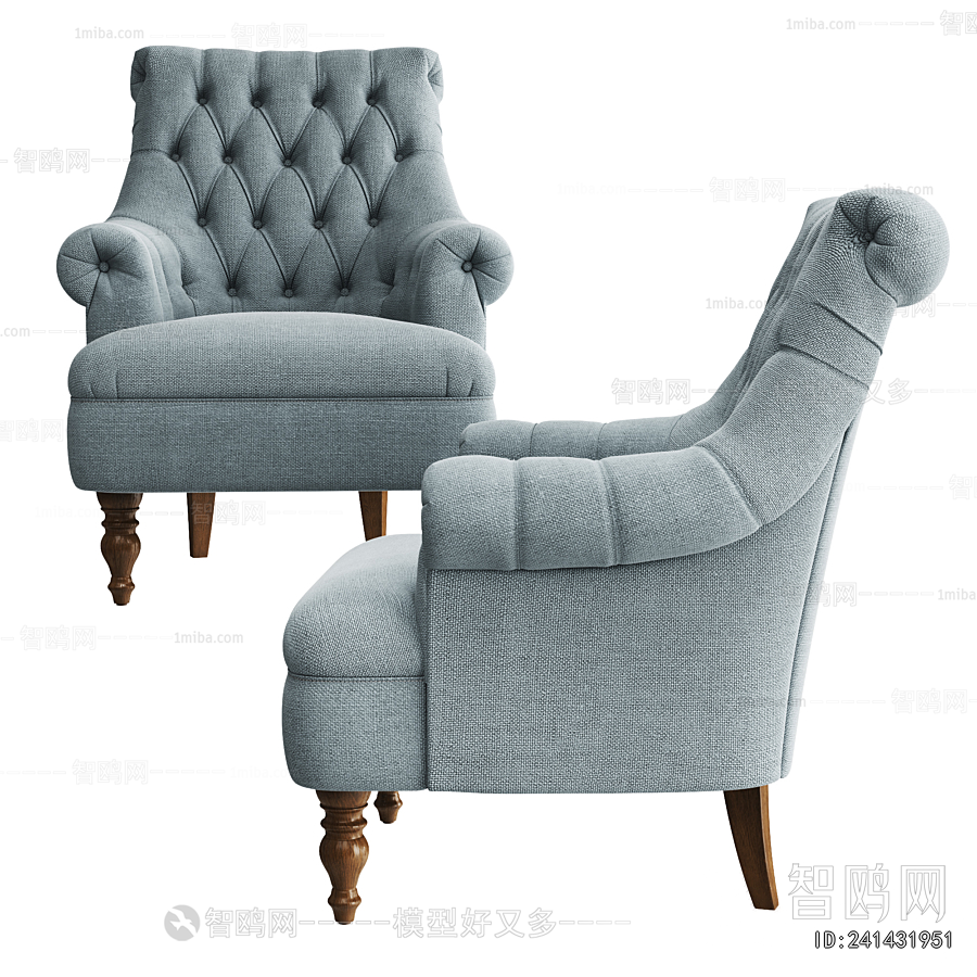 American Style Single Sofa