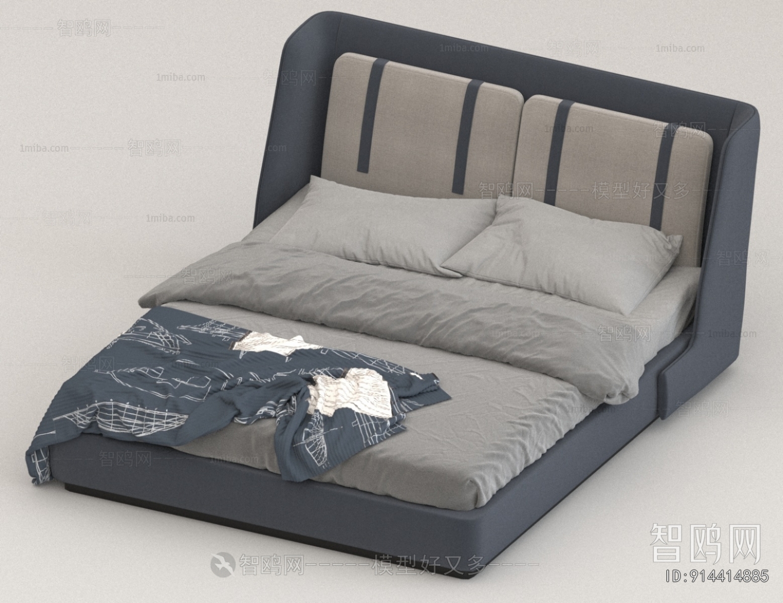 Modern Double Bed