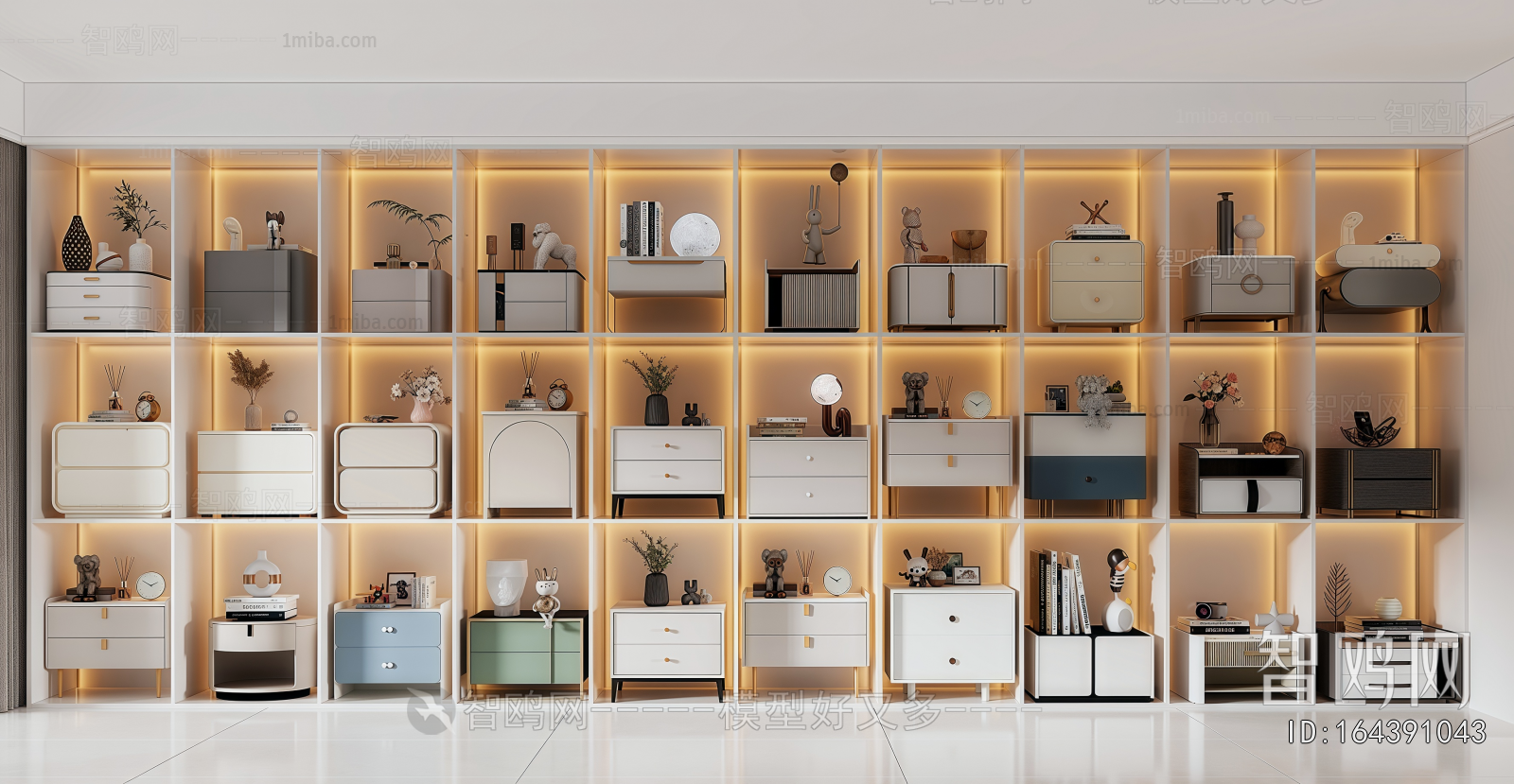 Modern Bedside Cupboard