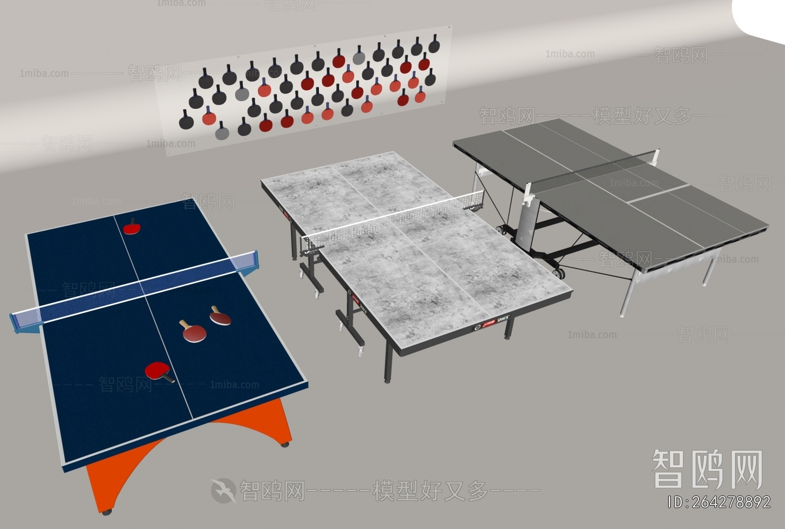 Modern Table-tennis Table