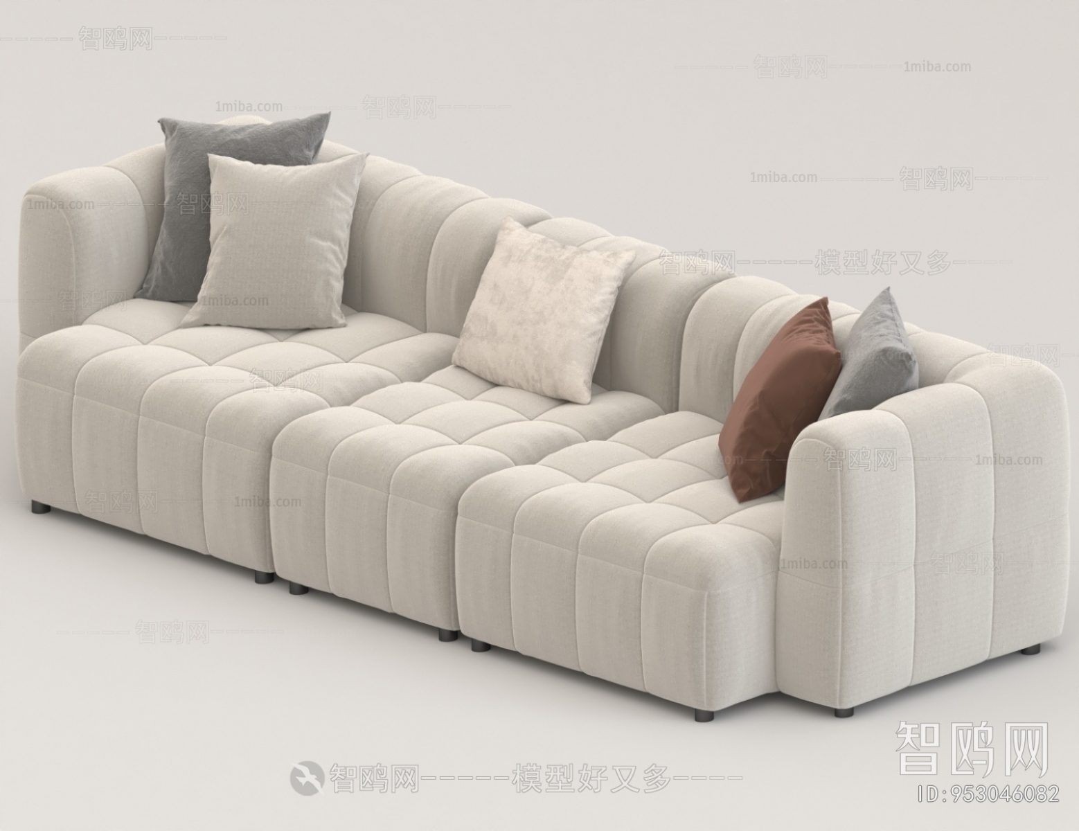 Modern Multi Person Sofa