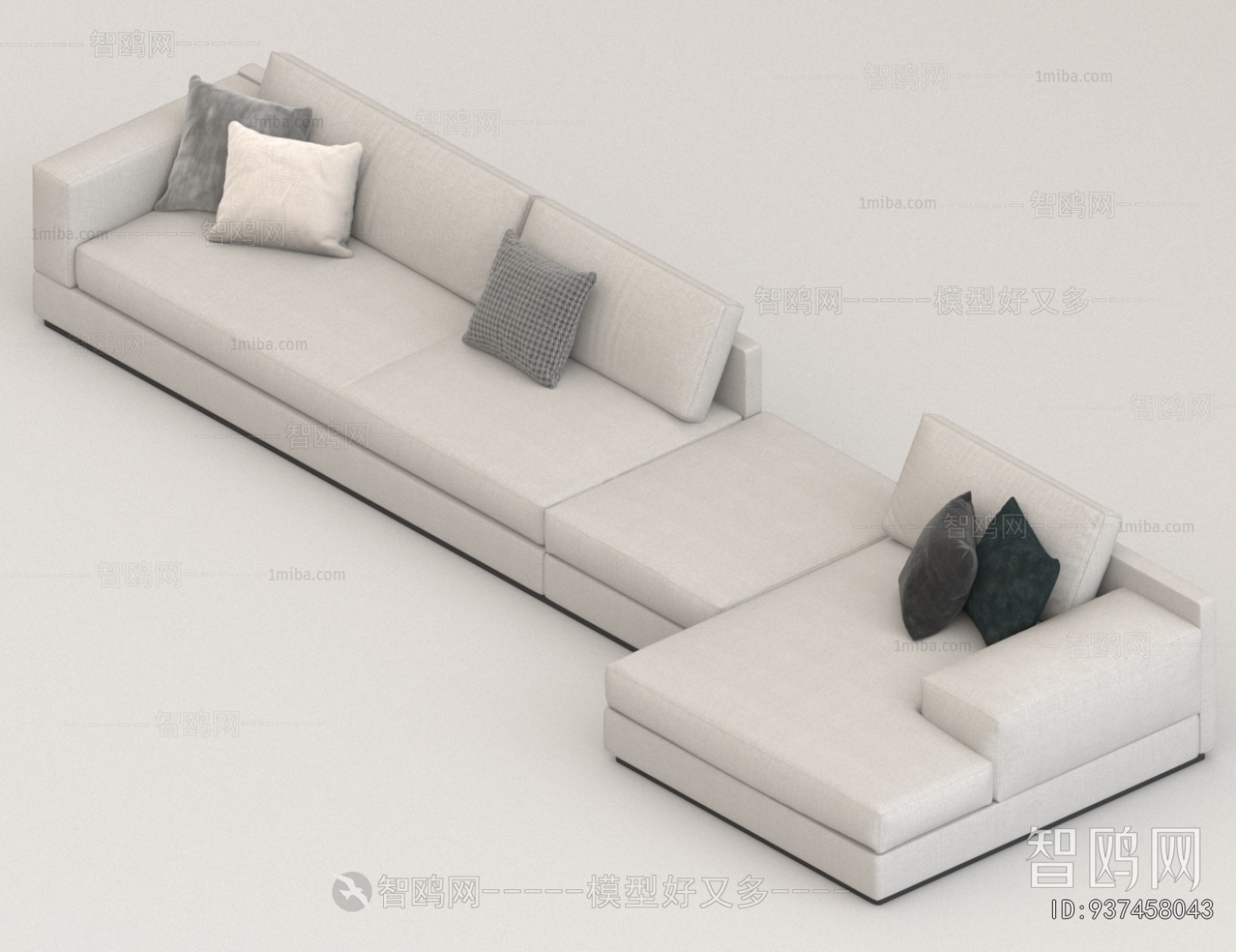Modern Multi Person Sofa