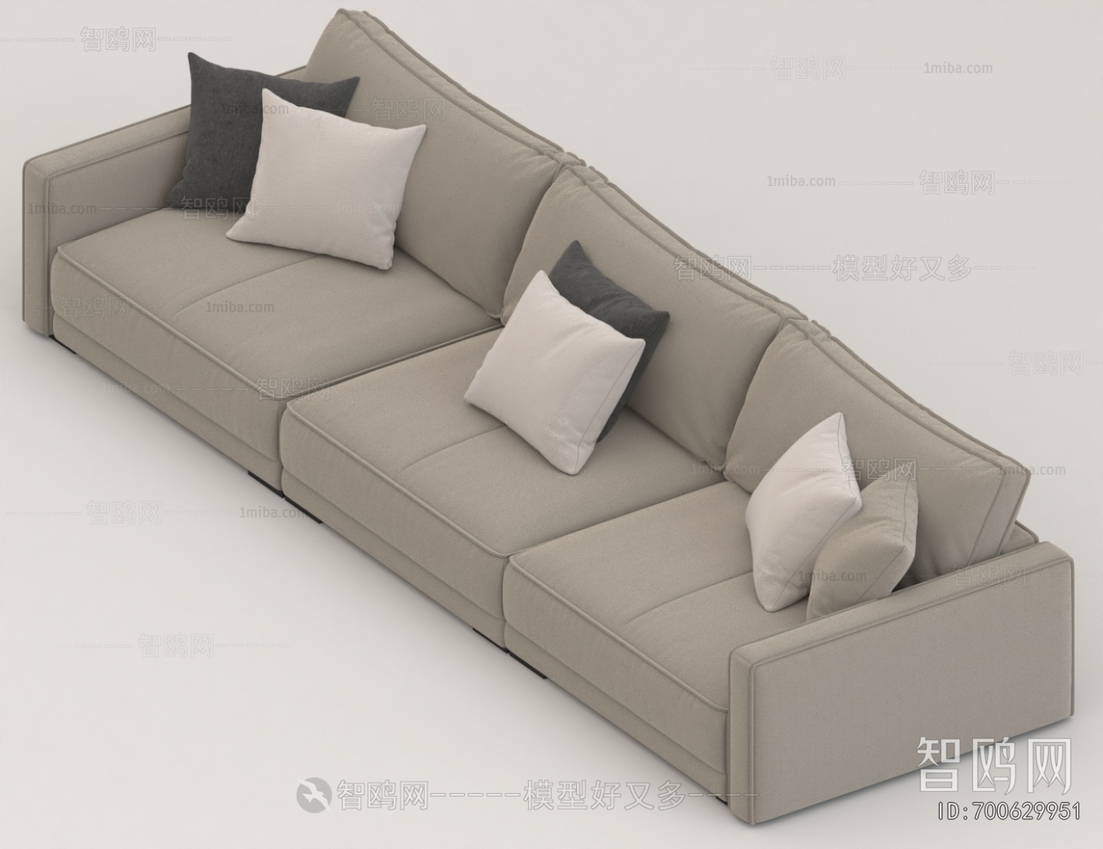 Modern Multi Person Sofa
