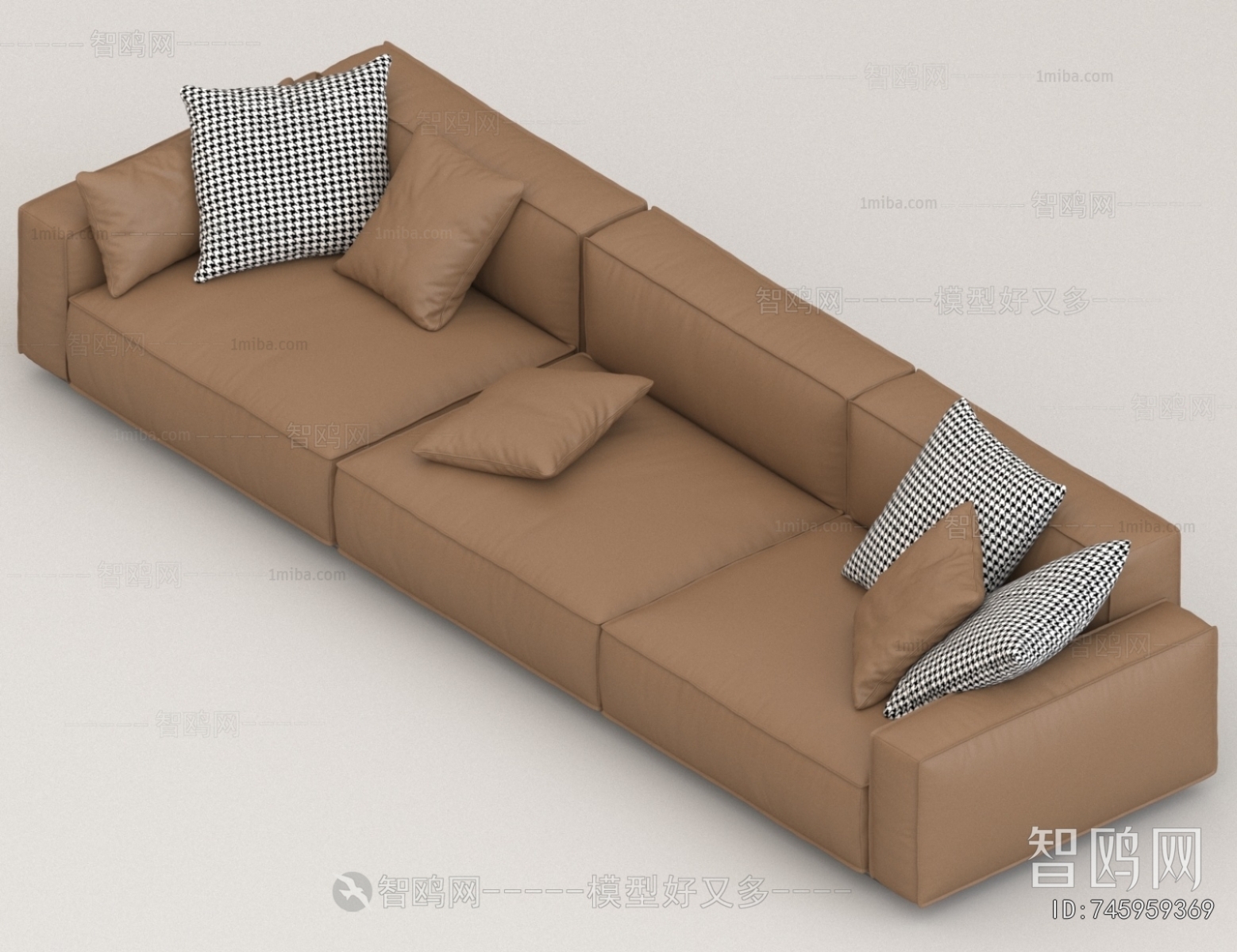 Modern Multi Person Sofa
