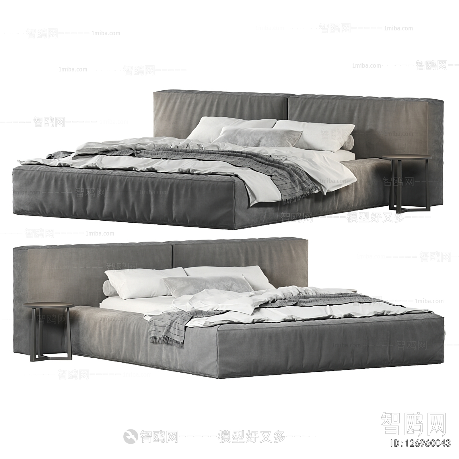 Modern Double Bed