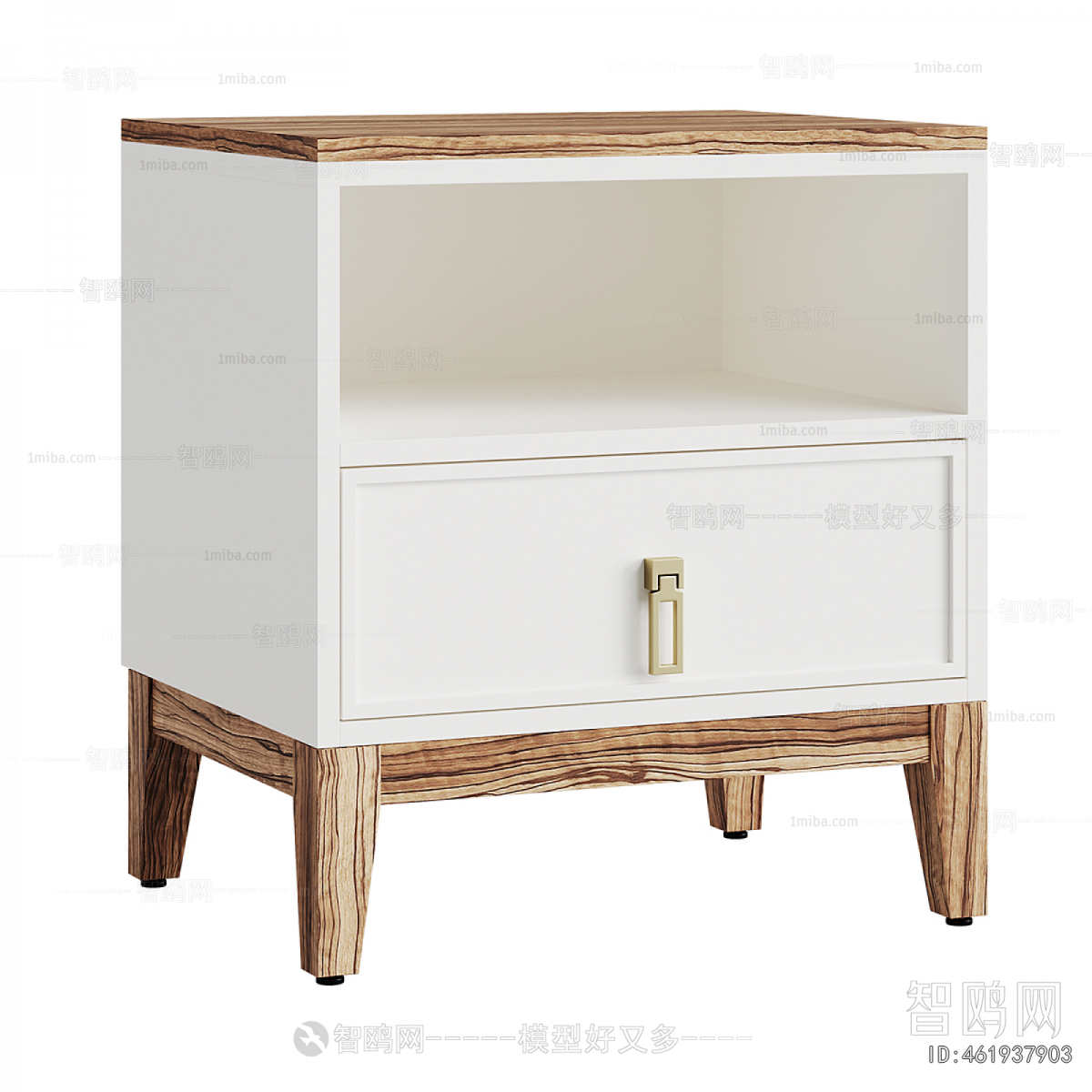 Nordic Style Bedside Cupboard