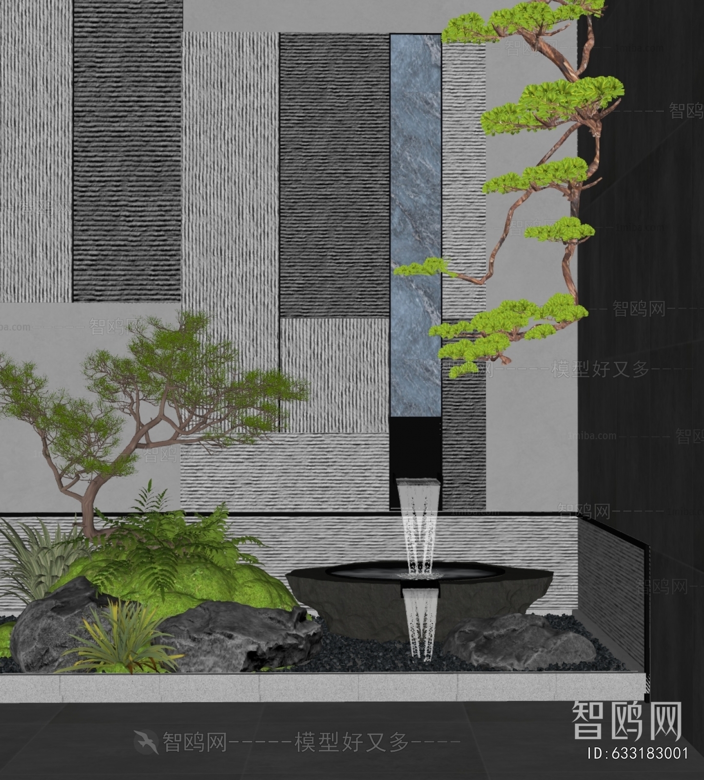 现代水景观