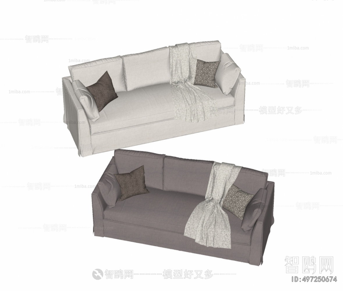 Modern Multi Person Sofa