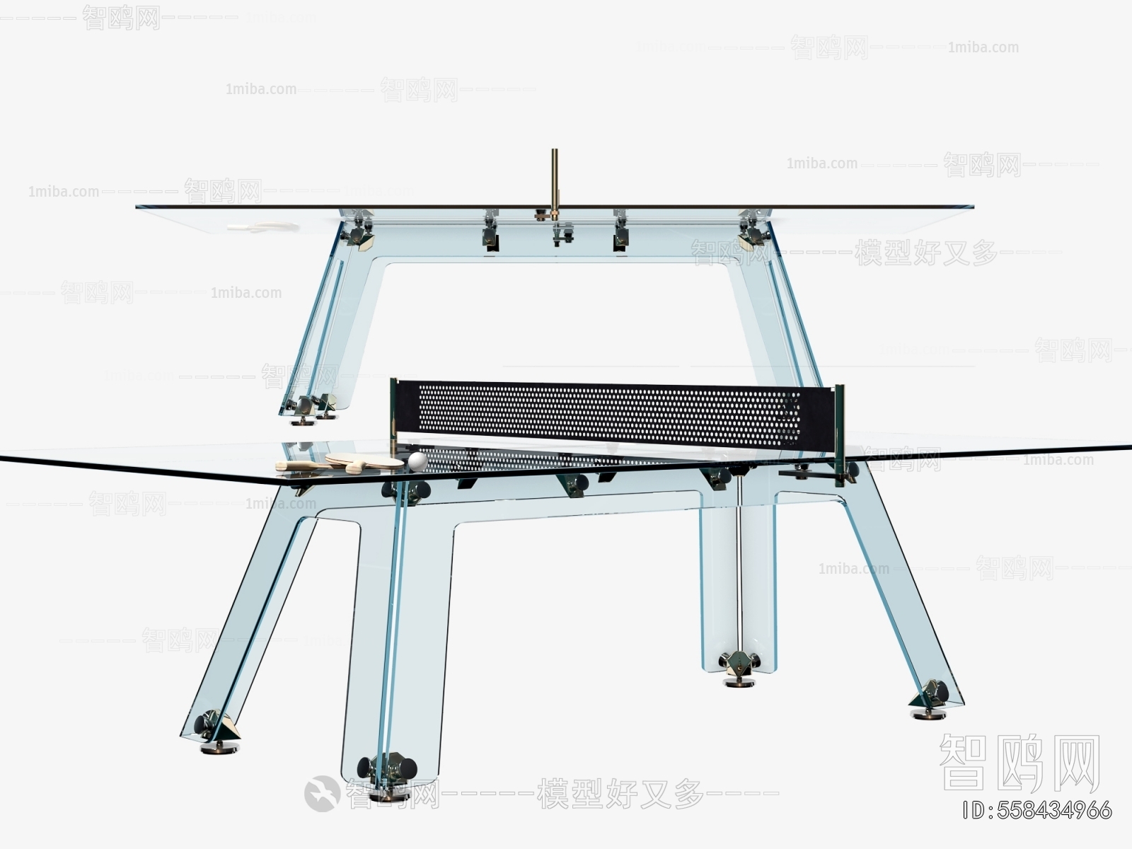 Modern Table-tennis Table