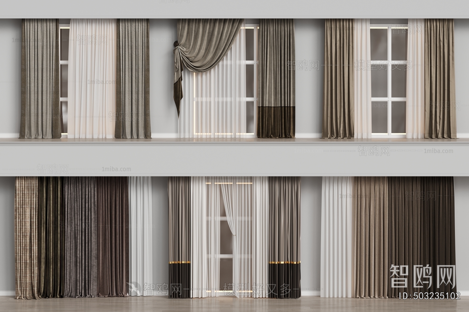 Modern The Curtain