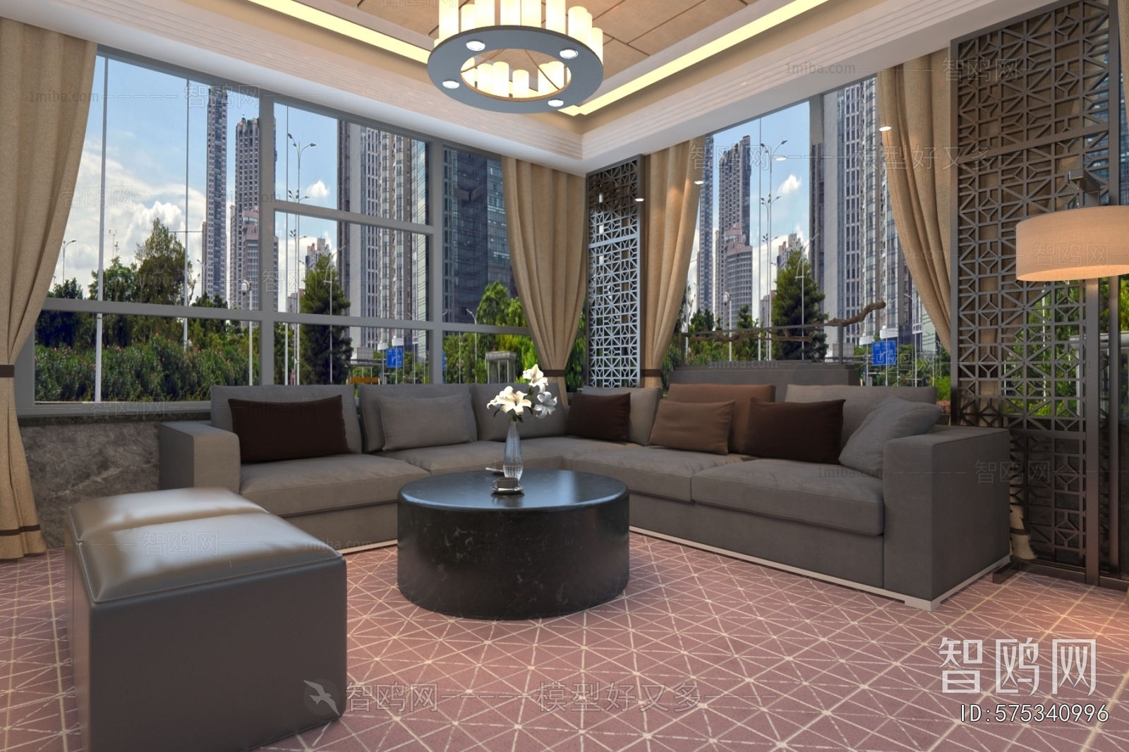 Modern Reception Room