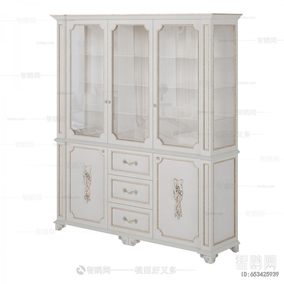 European Style Wine Cabinet