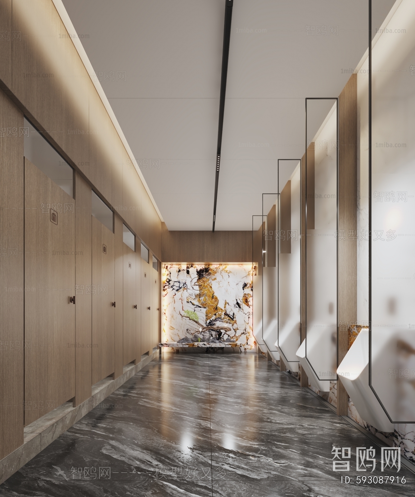 Modern Public Toilet