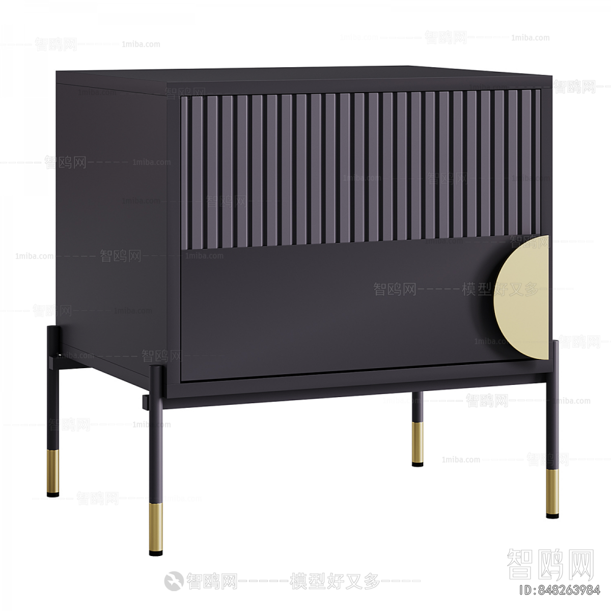 Modern Bedside Cupboard